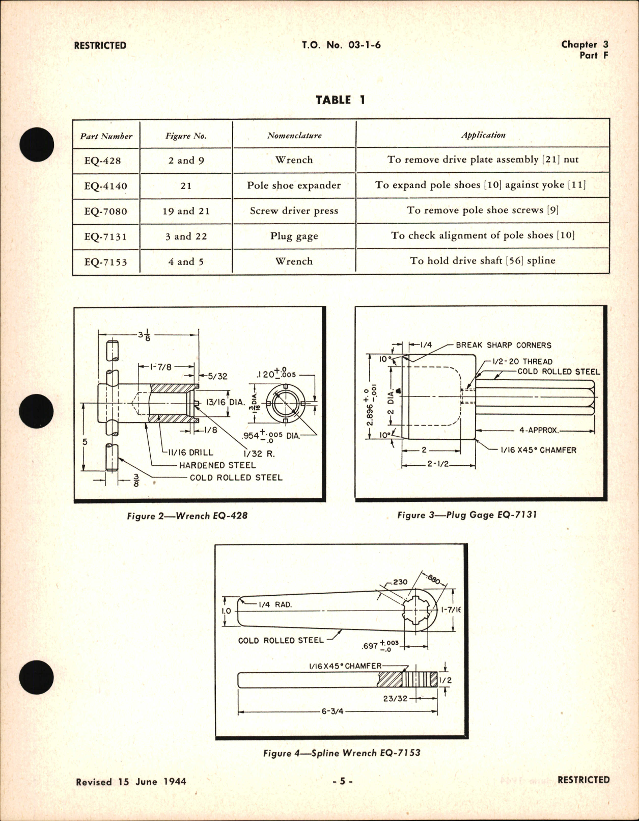 Sample page 5 from AirCorps Library document: Overhaul Instructions for Engine Driven Single Voltage D-C Generator, Type 1235