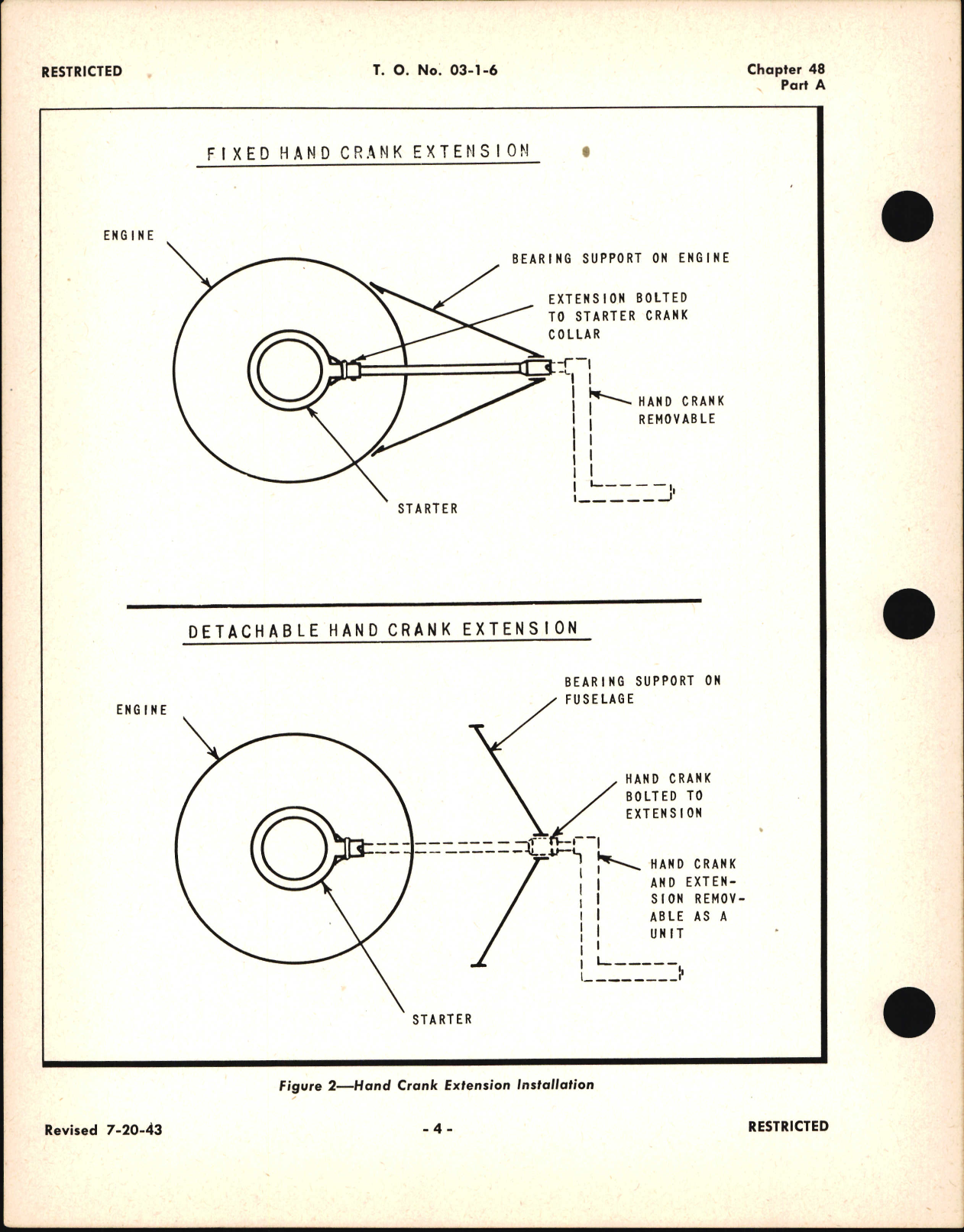 Sample page 4 from AirCorps Library document: Operation and Service Instruction for Hand and Electric Inertia Starters for Series 6 and 11