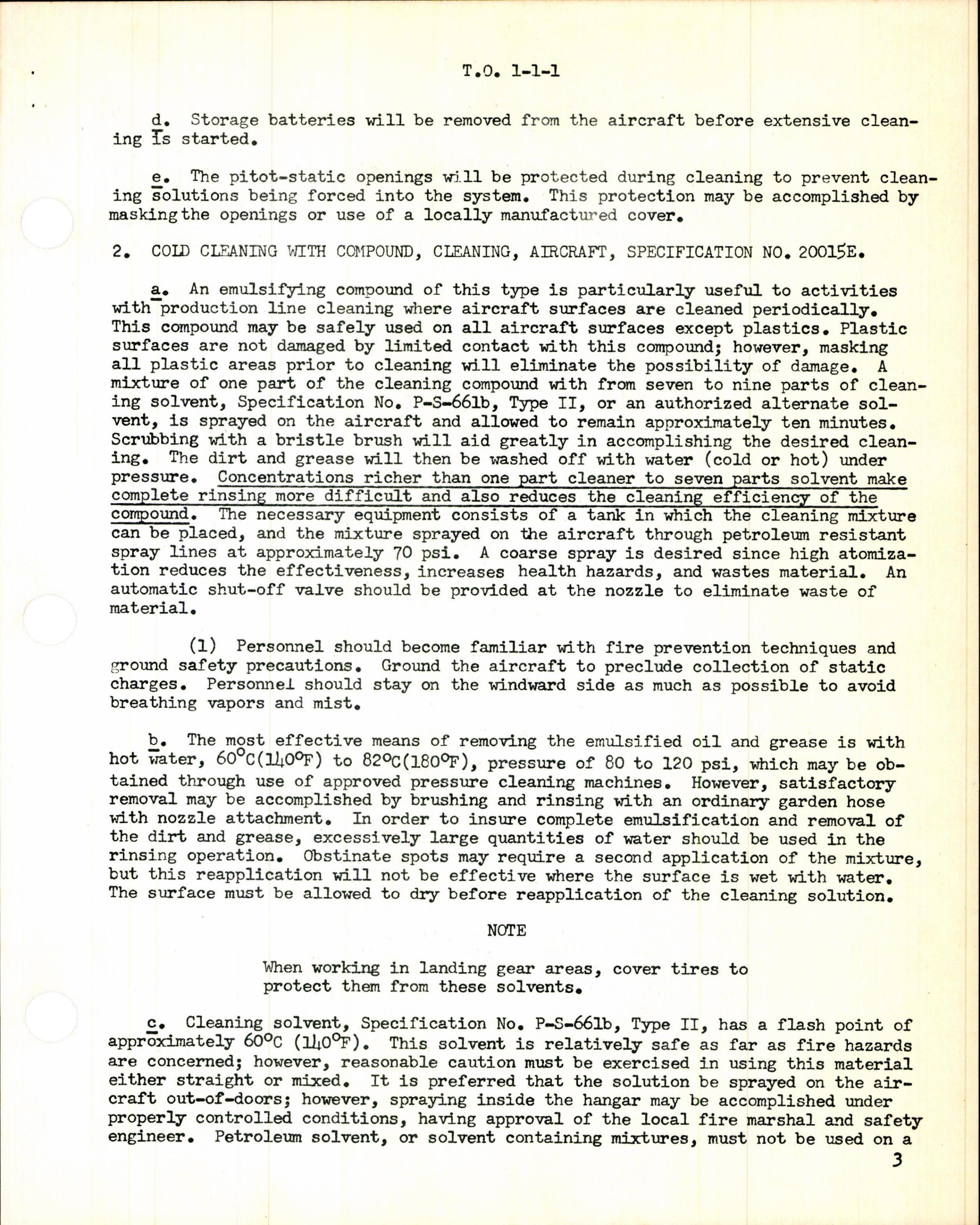 Sample page 3 from AirCorps Library document: Cleaning of Aeronautical Equipment