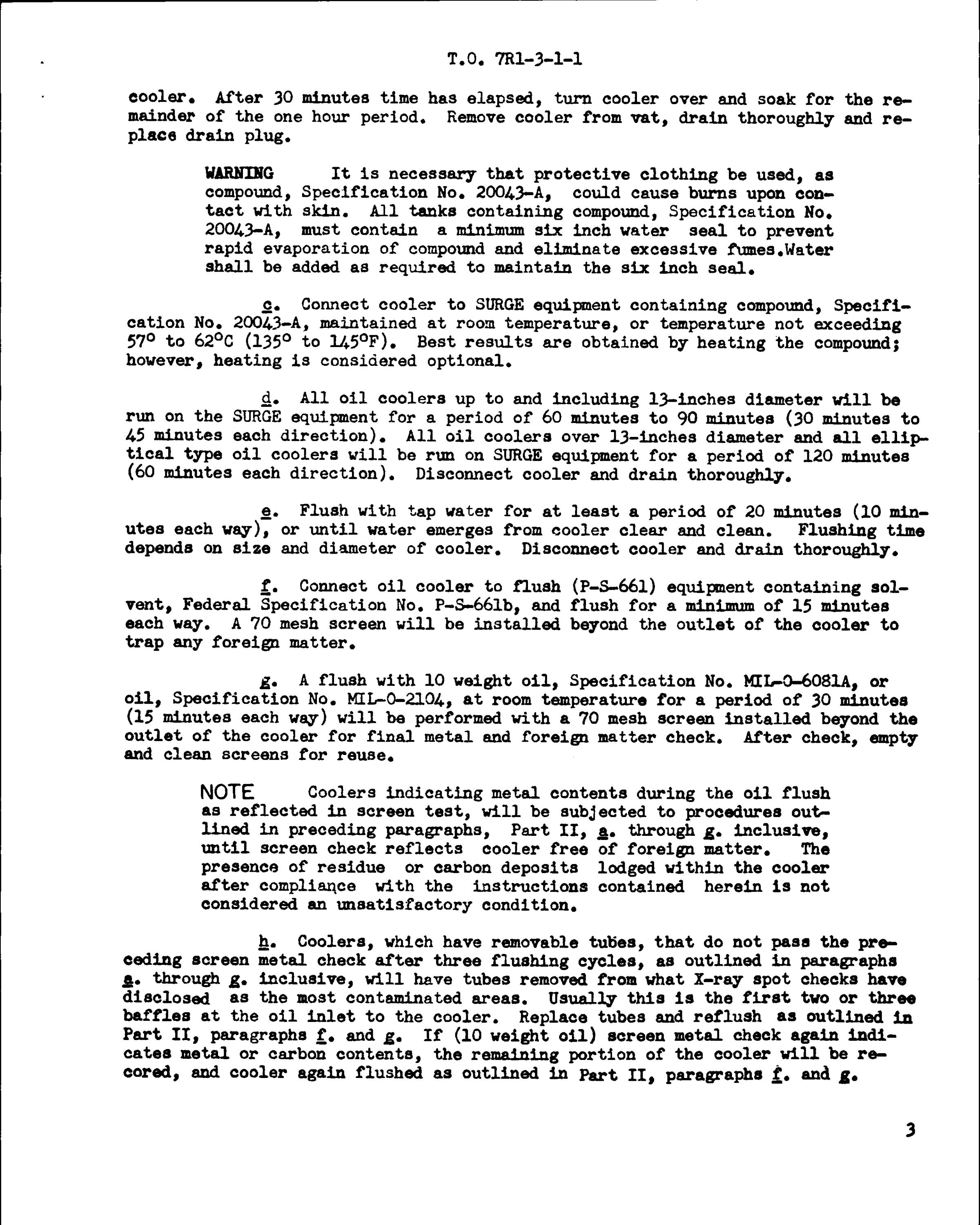 Sample page 3 from AirCorps Library document: Treatment of Air to Oil Cooled Aluminum, Brass & Copper