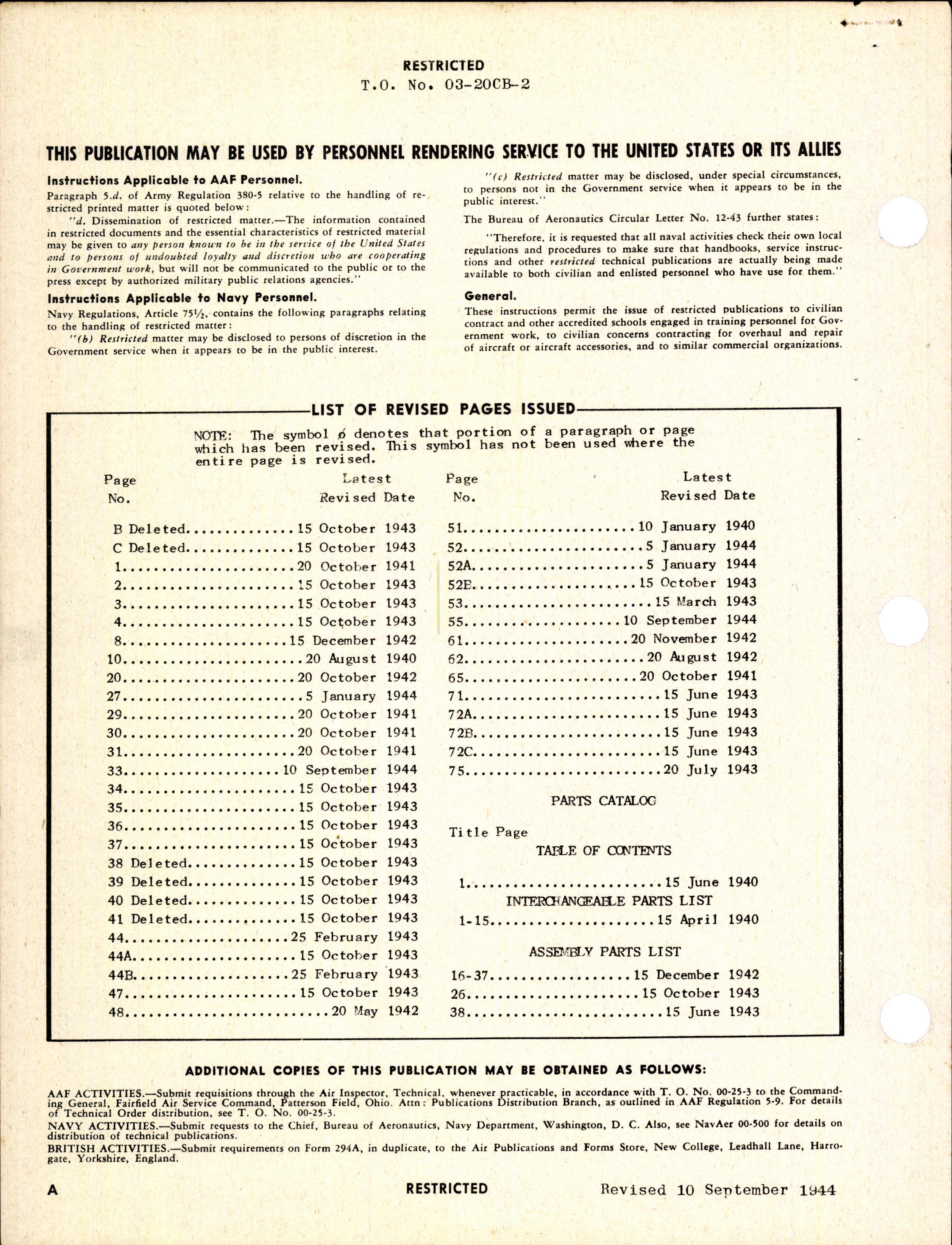 Sample page 2 from AirCorps Library document: Controllable Propeller - Two Position and Constant Speed