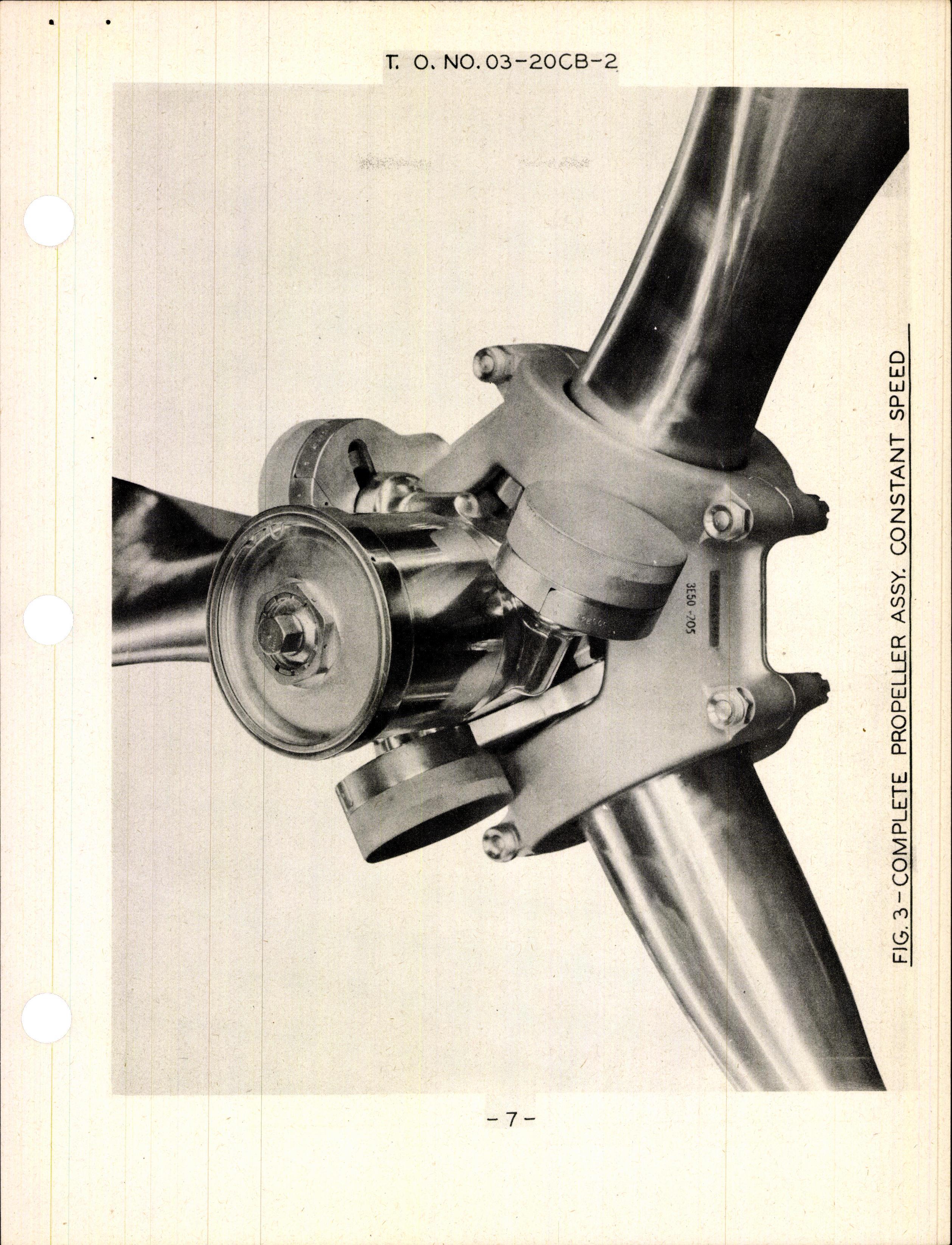 Sample page 9 from AirCorps Library document: Service & Overhaul Instructions with Parts Catalog for Controllable Propeller - Two Position and Constant Speed