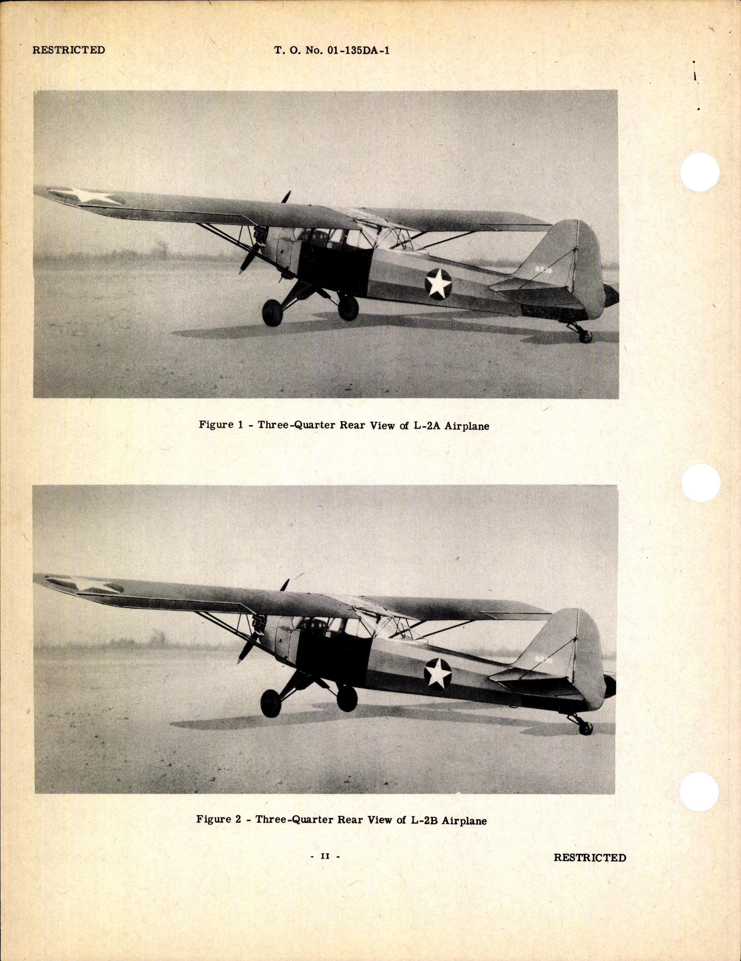 Sample page 4 from AirCorps Library document: Pilot's Flight Operating Instructions for L-2, L-2A & L-2B Airplanes