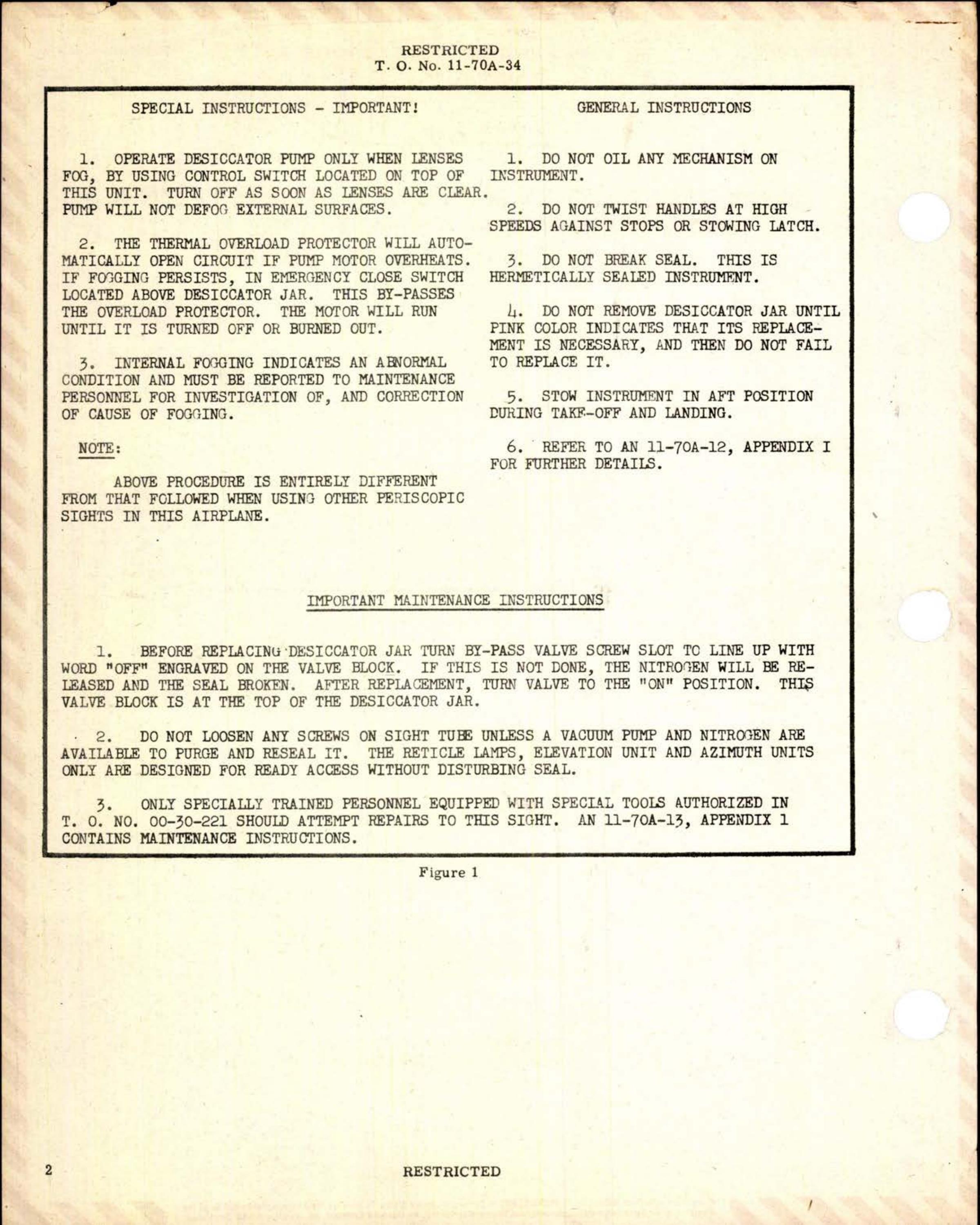 Sample page 2 from AirCorps Library document: Installation of Warning Placard, Mark 33