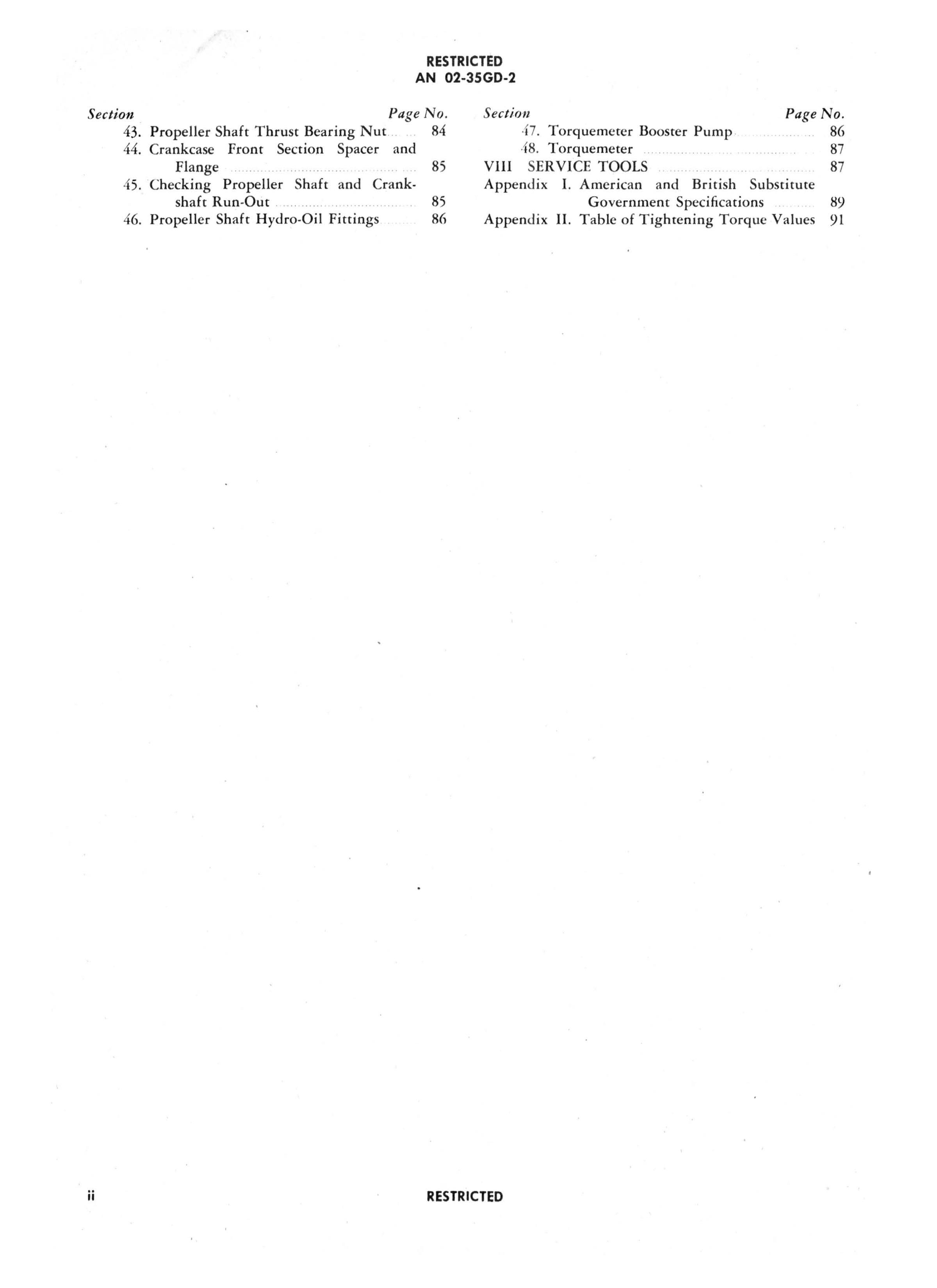 Sample page 6 from AirCorps Library document: Service Instructions for R-1820-56, -62, -66, -72, -74, & -76 Engines