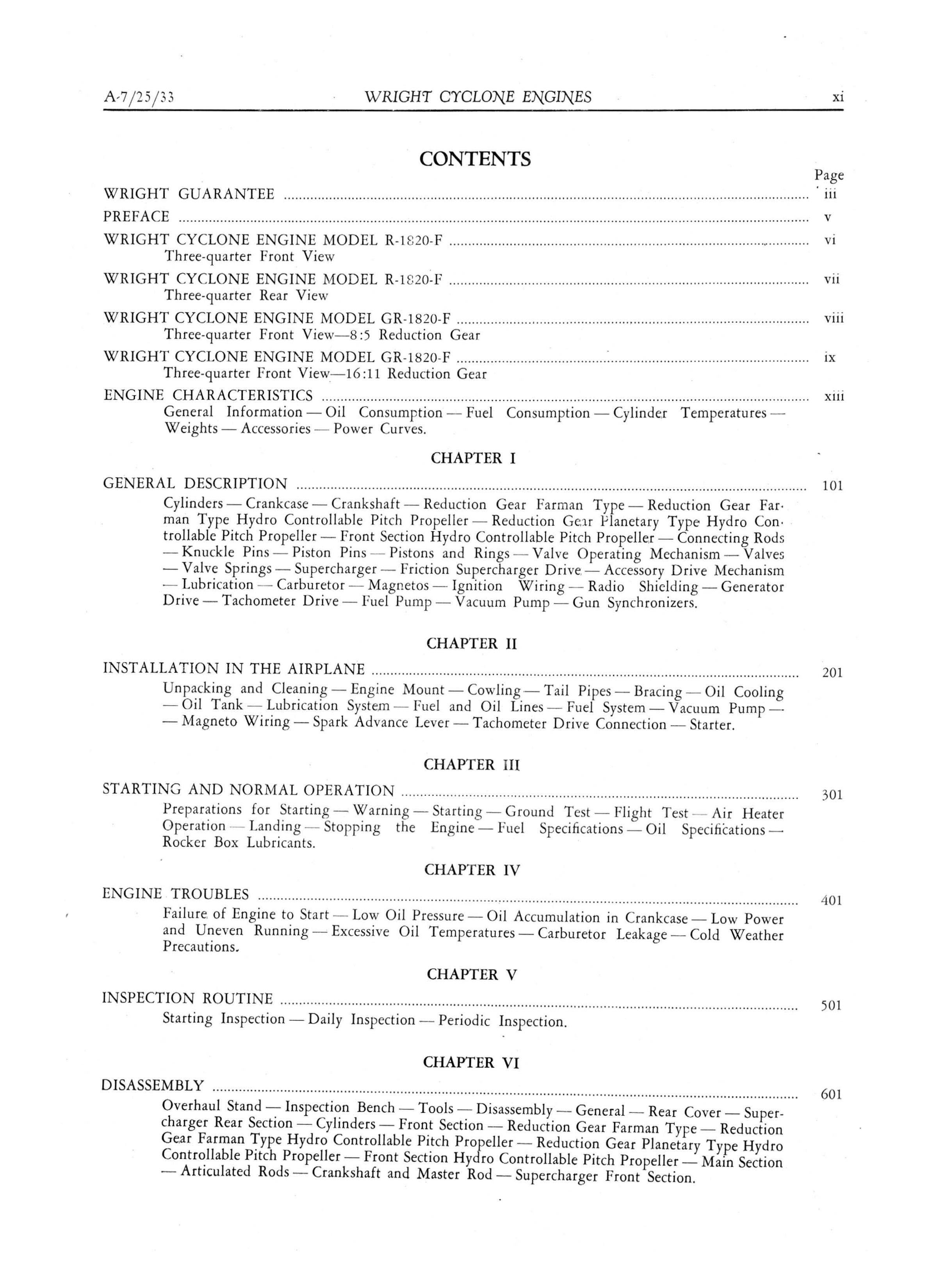 Sample page 13 from AirCorps Library document: Installation, Inspection, & Maintenance for the R-1820-F & GR-1820-F