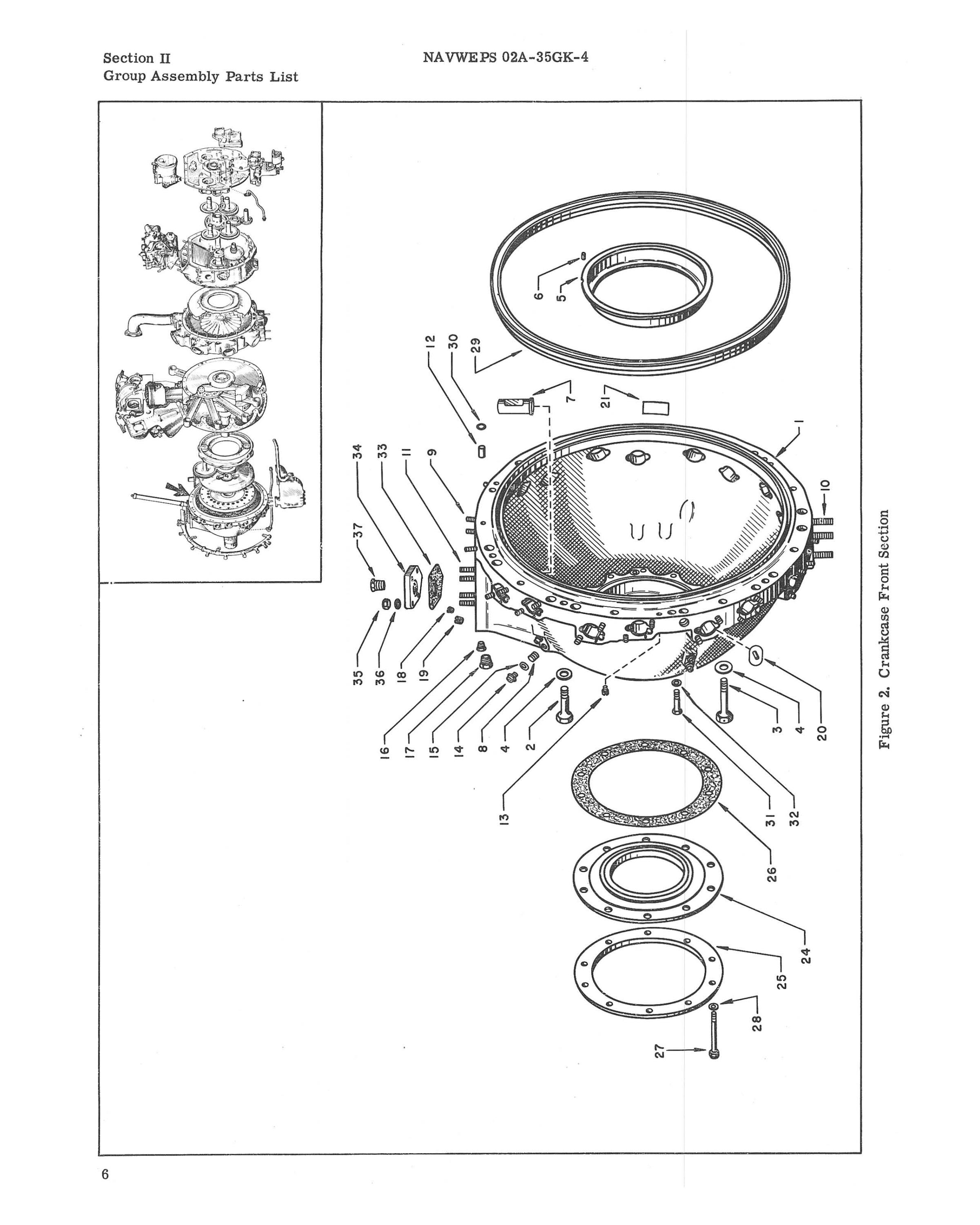 Sample page 12 from AirCorps Library document: Illustrated Parts Breakdown for R-1820-80 Engines