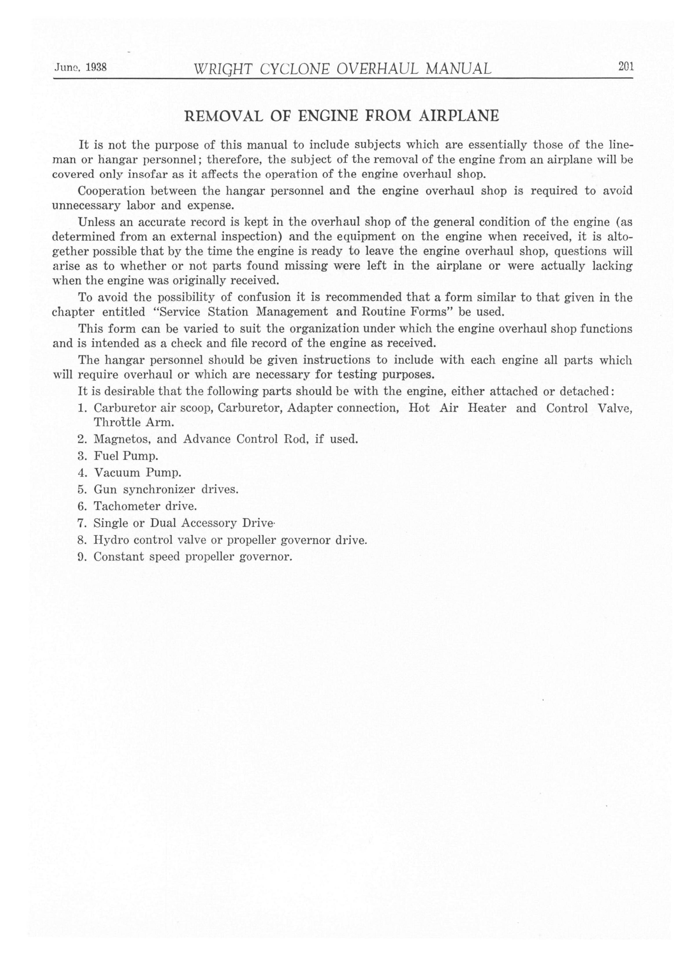 Sample page 21 from AirCorps Library document: Overhaul Manual for Wright Cyclone Engine Direct and Geared Drives