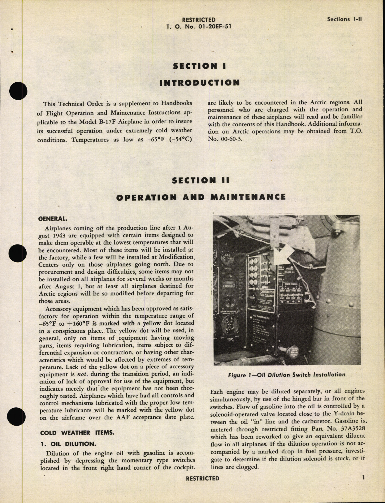 Sample page 5 from AirCorps Library document: Cold Weather Operations and Maintenance for B-17F and G Airplanes