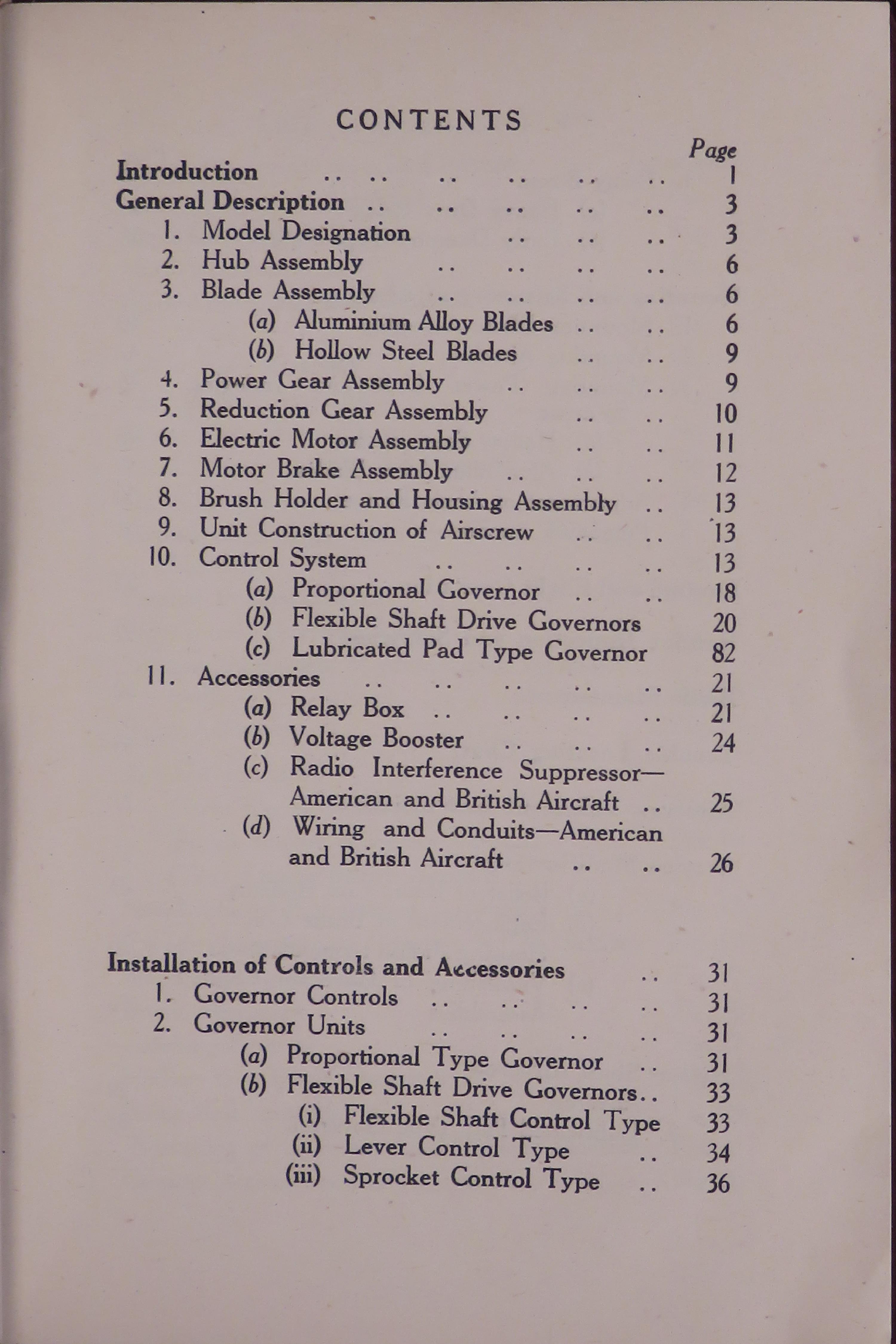 Sample page 5 from AirCorps Library document: Curtiss Electrically Operated Airscrews - Notes on Installation, Operation, & Maintenance