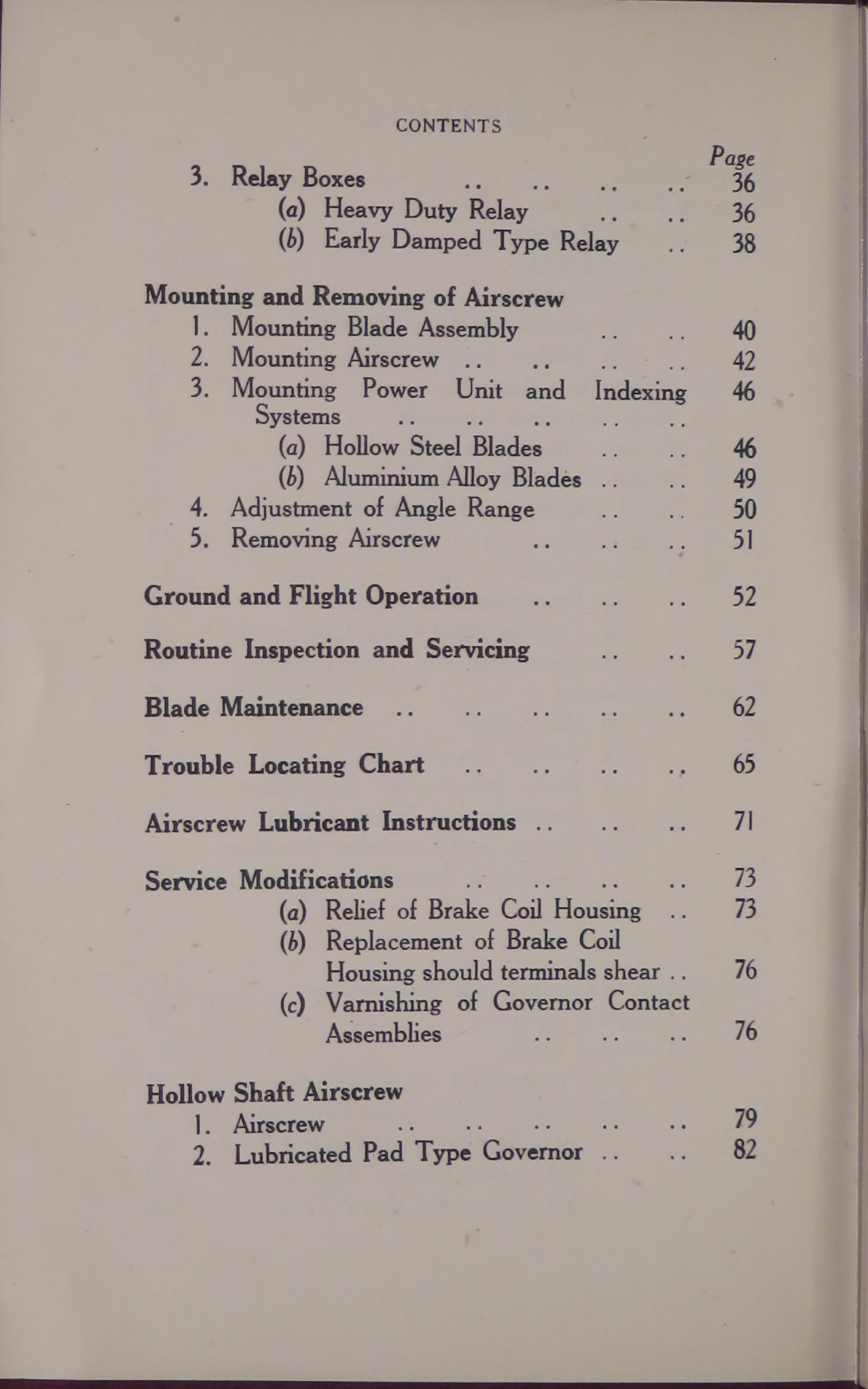 Sample page 6 from AirCorps Library document: Curtiss Electrically Operated Airscrews - Notes on Installation, Operation, & Maintenance
