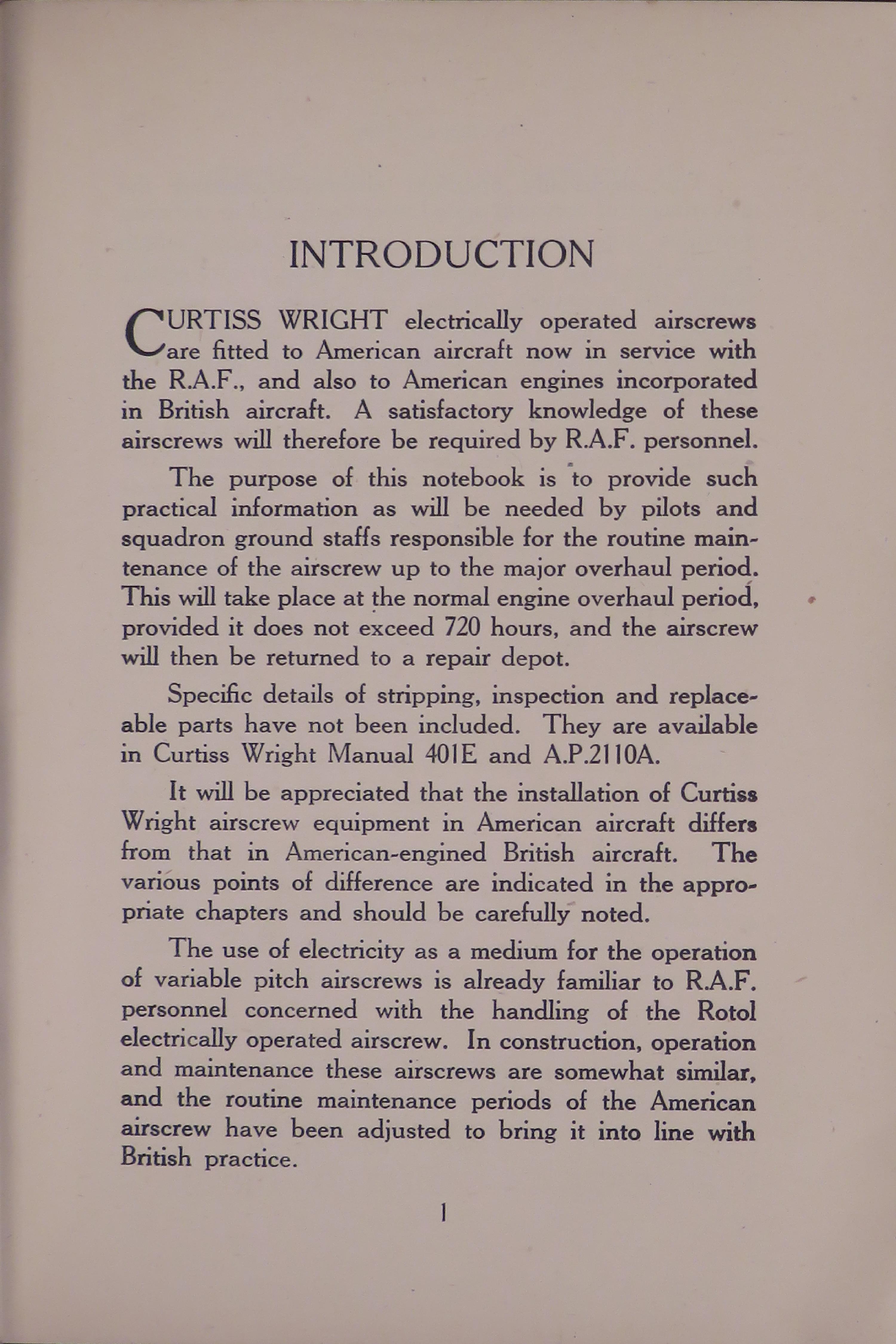 Sample page 9 from AirCorps Library document: Curtiss Electrically Operated Airscrews - Notes on Installation, Operation, & Maintenance