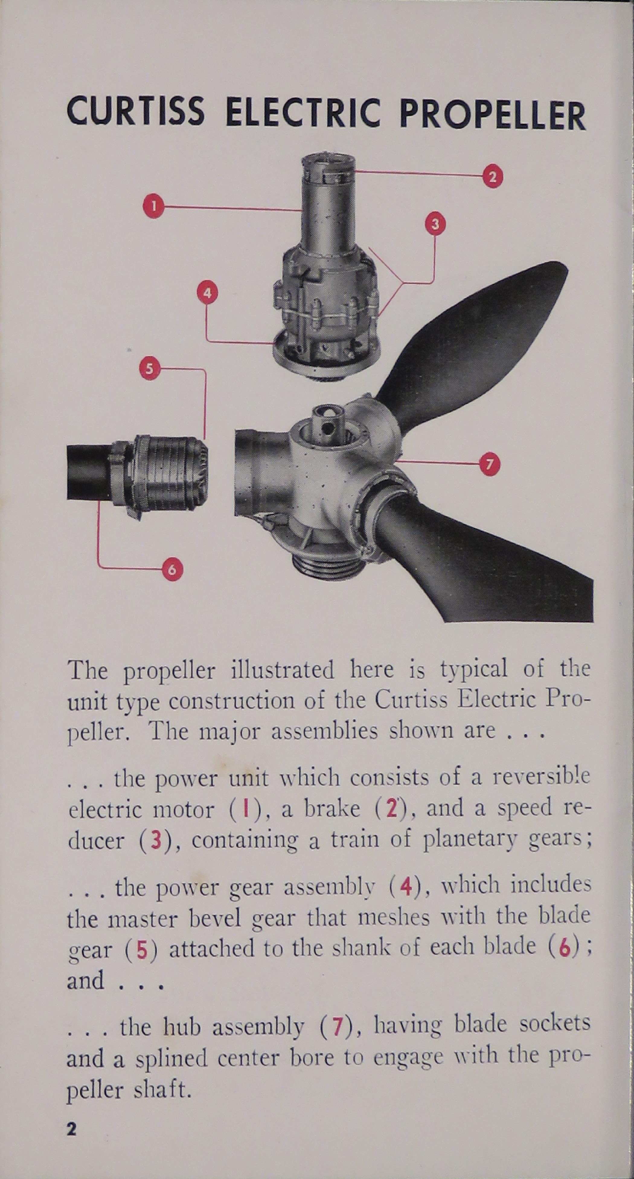 Sample page 4 from AirCorps Library document: Curtiss Electric Propeller Pilot's Manual