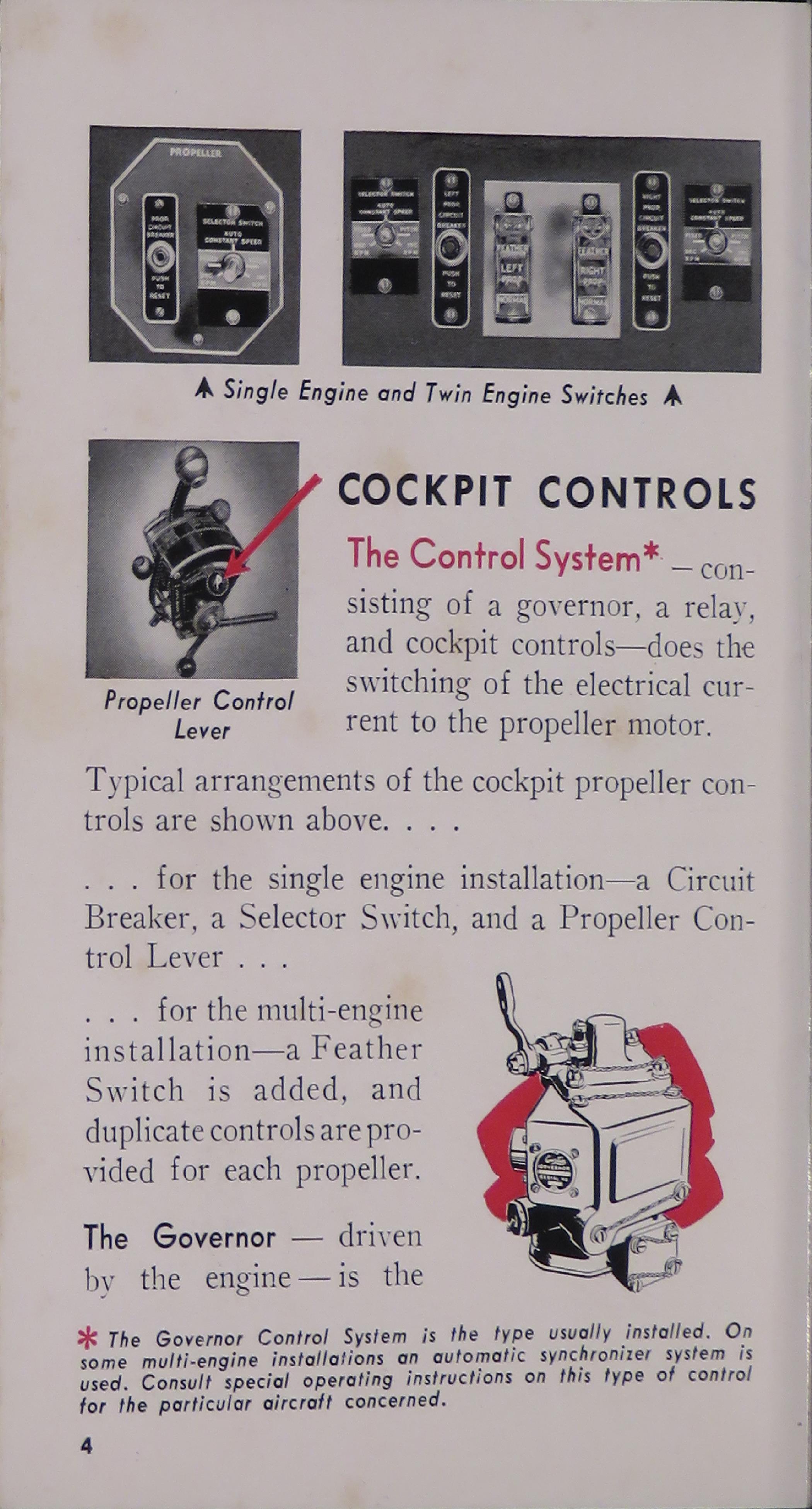 Sample page 6 from AirCorps Library document: Curtiss Electric Propeller Pilot's Manual