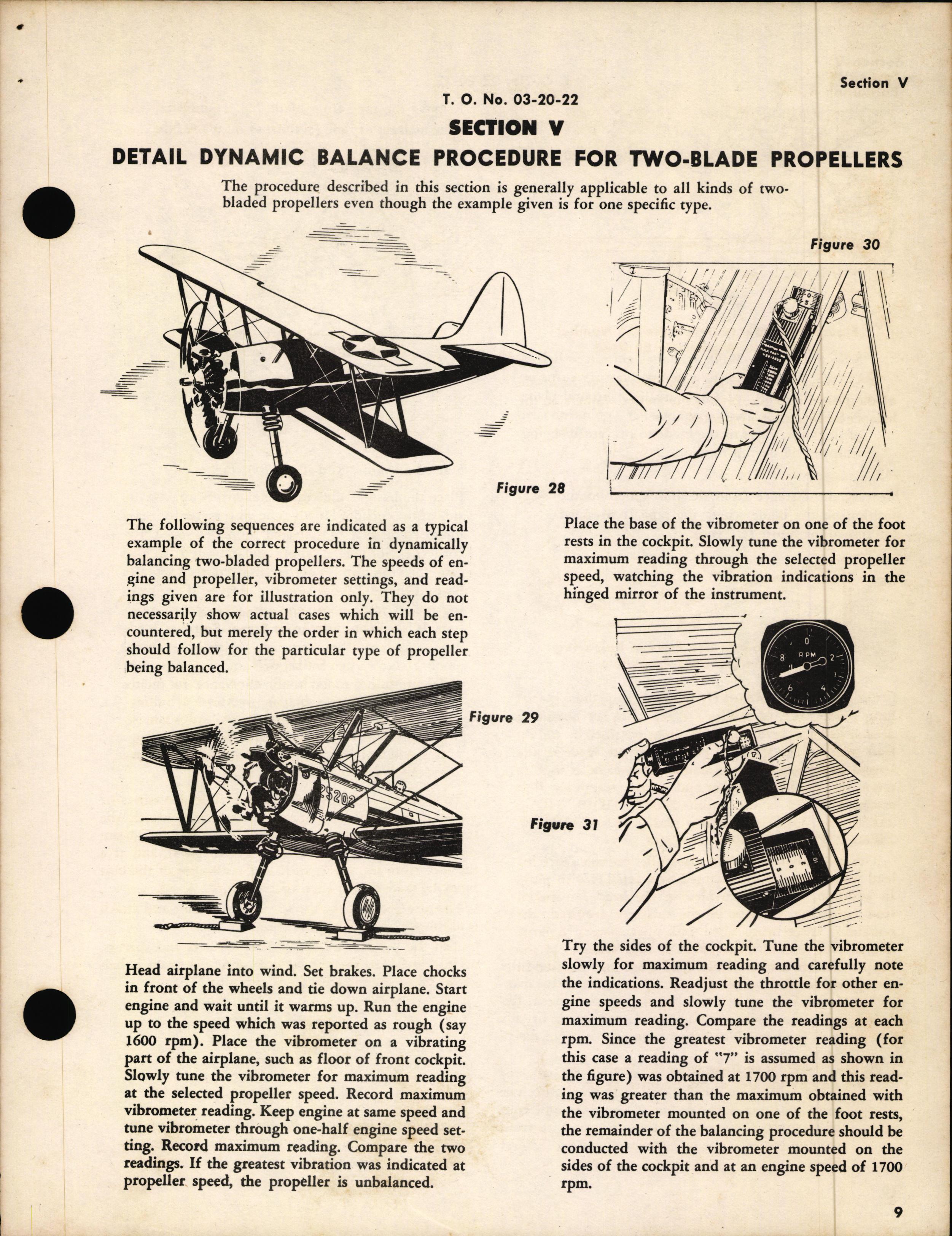 Sample page  11 from AirCorps Library document: Dynamic Balancing of Propellers