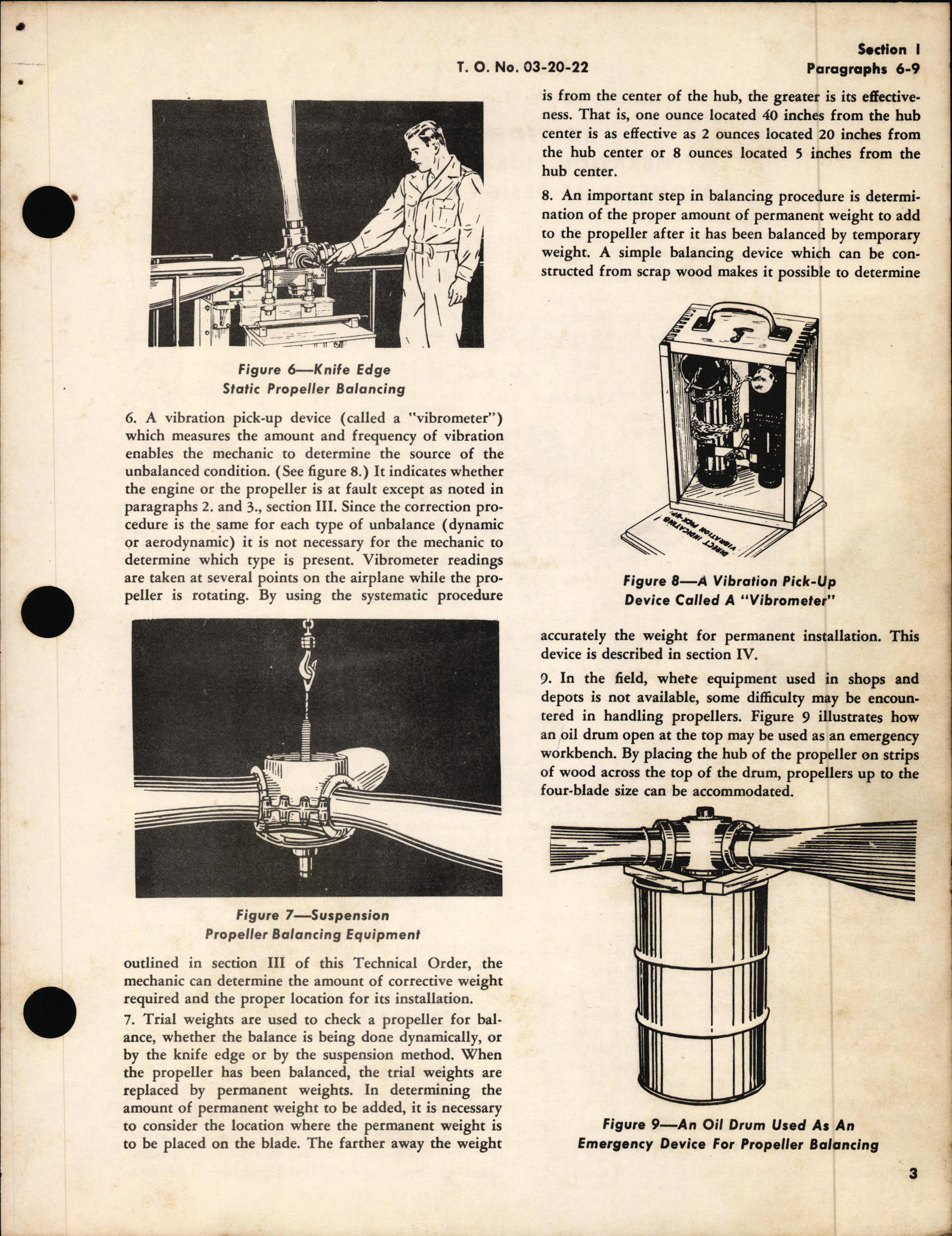 Sample page  5 from AirCorps Library document: Dynamic Balancing of Propellers