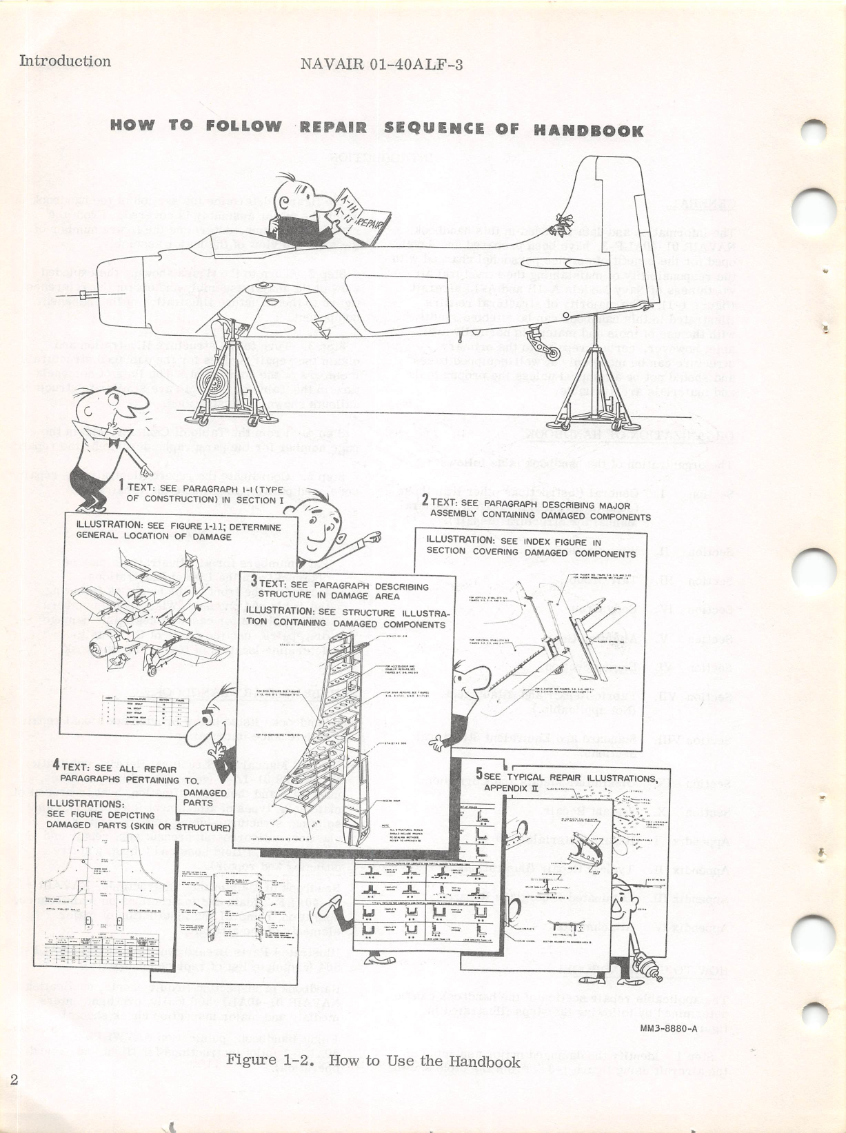 Sample page 9 from AirCorps Library document: Structural Repair Instructions for A-1H and A-1J