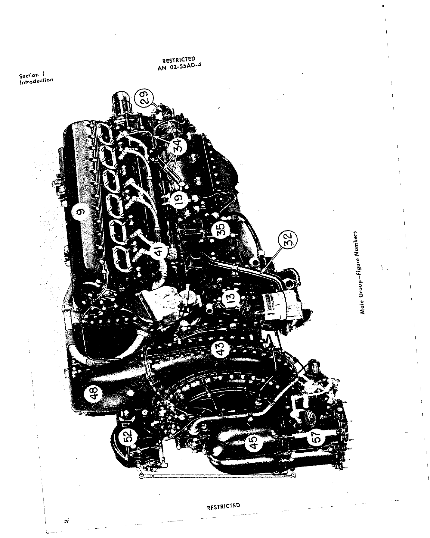 Sample page 8 from AirCorps Library document: Parts Catalog for Engine Models V-1650-9, V-1650-9A, V-1650-11, and V-1650-21 - Merlin 300 and 301