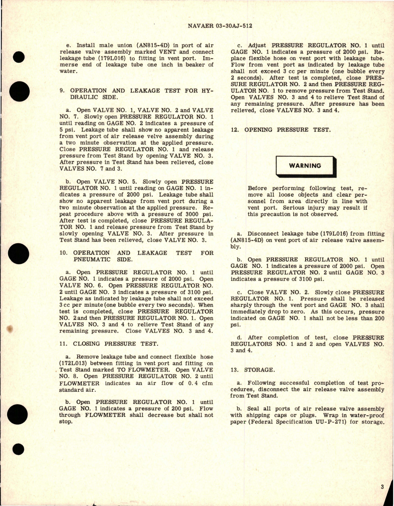 Sample page 5 from AirCorps Library document: Overhaul Instructions with Parts Breakdown for Air Release Valve Assembly - Model 130B1025