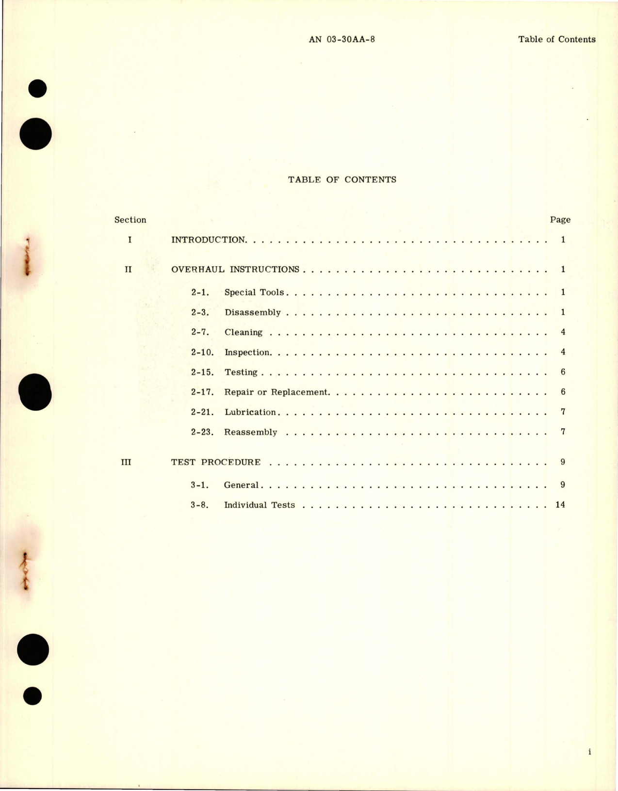 Sample page 5 from AirCorps Library document: Overhaul Instructions for Air Pump - Type 764-6-A