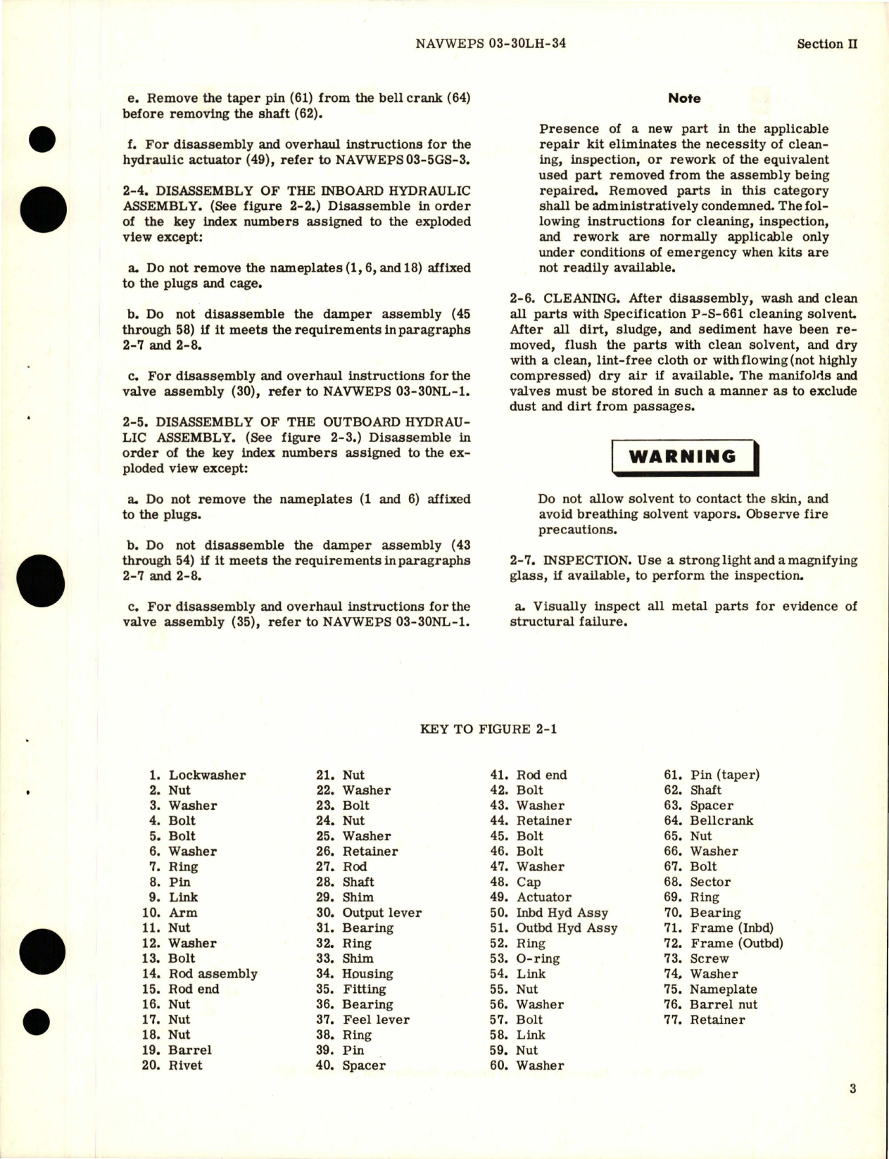 Sample page 7 from AirCorps Library document: Overhaul Instructions for Elevator Control Booster Mechanism Assembly - Parts 374461-601 and 374461-605 