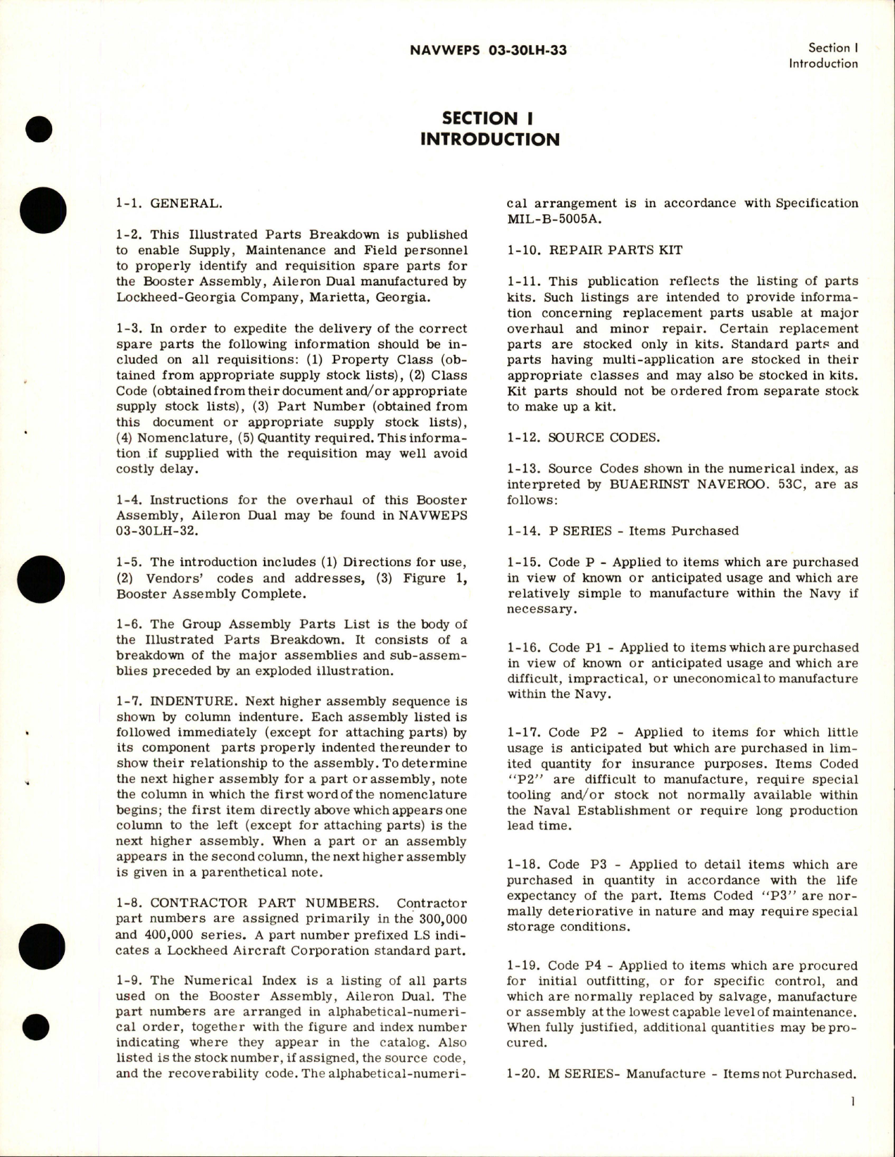 Sample page 5 from AirCorps Library document: Illustrated Parts Breakdown for Aileron Booster Assembly - Parts 374455-1 and 374455-2 