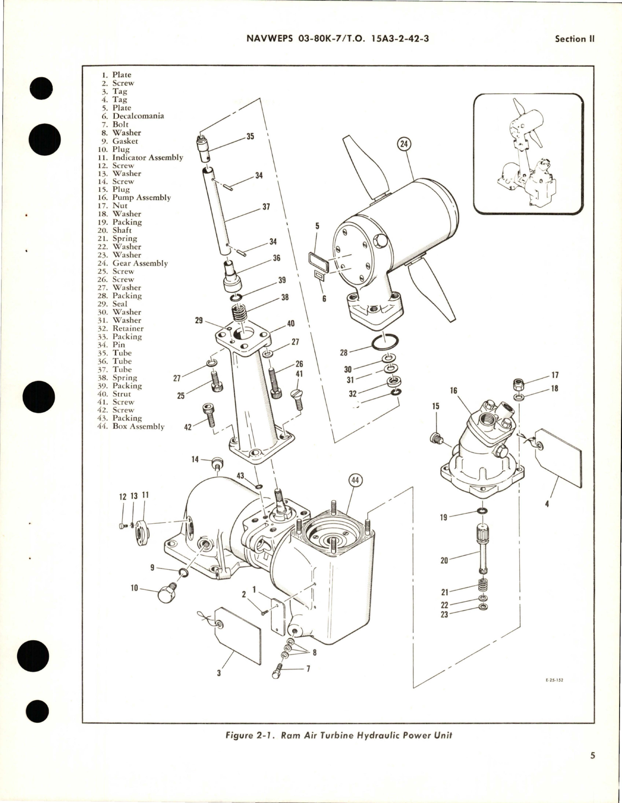Sample page 9 from AirCorps Library document: Overhaul Instructions for Ram Air Turbine Hydraulic Power Unit - Part 549984-1