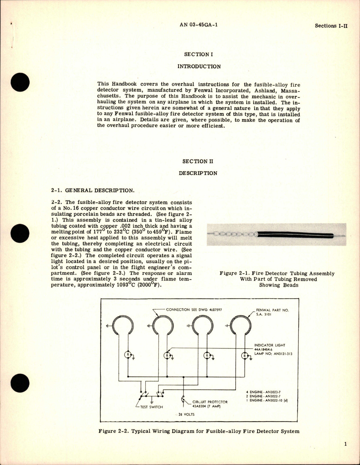 Sample page 5 from AirCorps Library document: Overhaul Instructions for Fusible-Alloy Fire Detector System