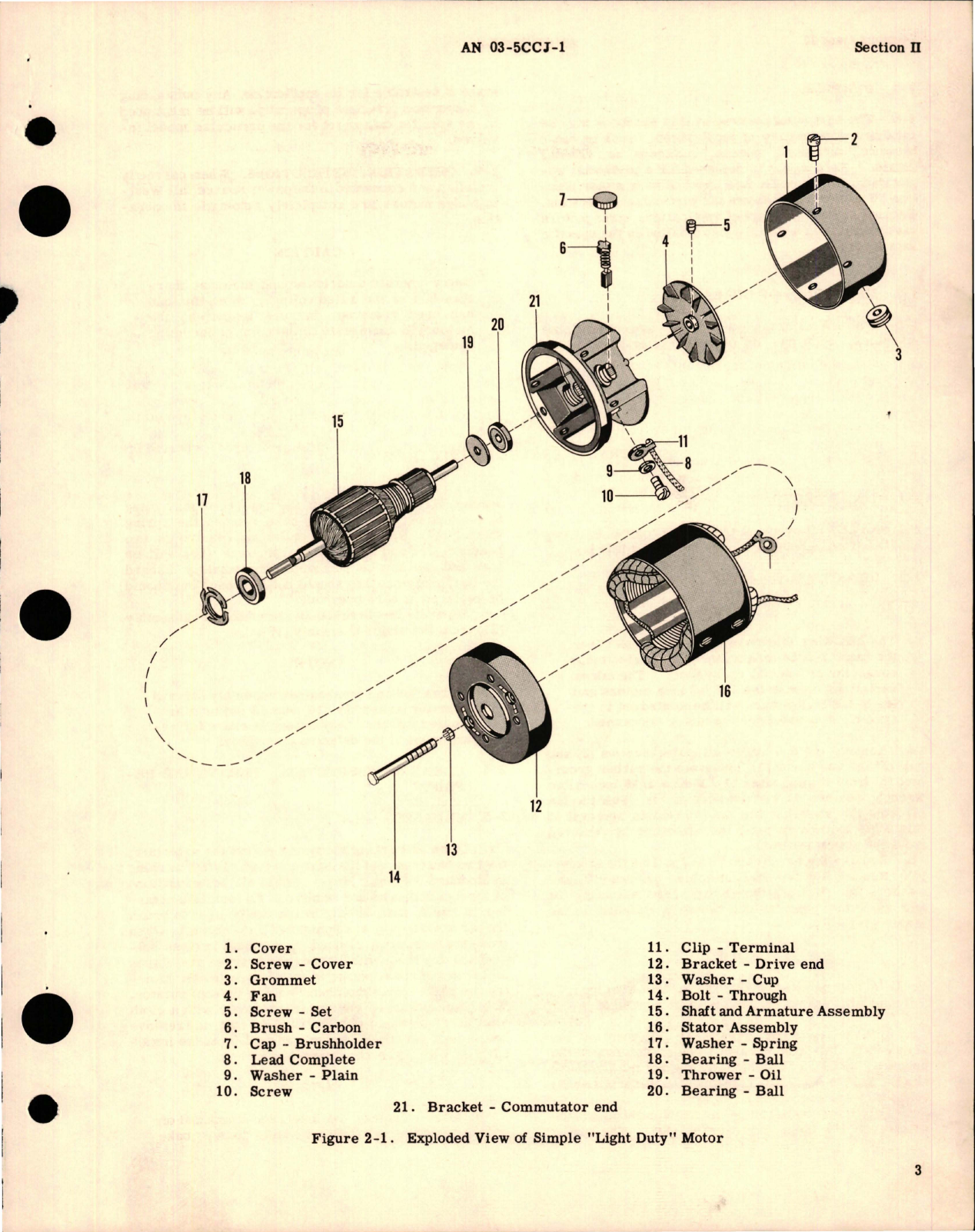 Sample page 5 from AirCorps Library document: Overhaul Instructions for D-C Motors - Parts A19A6103, A19A6162, A24A9238, A28A8535, 1171186 