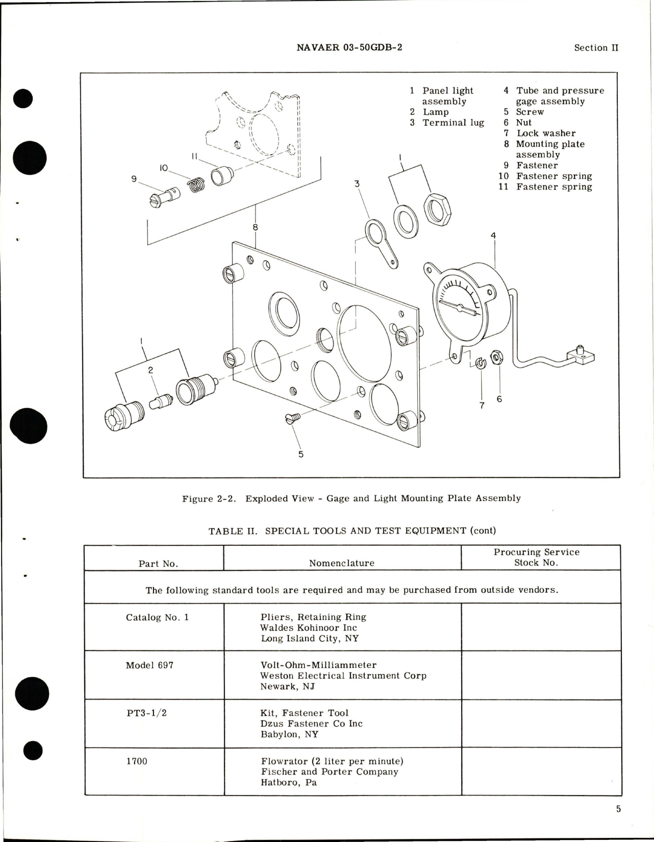 Sample page 9 from AirCorps Library document: Overhaul Instructions for Automatic Diluter Demand Pressure Breathing Oxygen Regulator - Parts 2894-10A-A2, 2894-6B-A4, 2894-10A-B2, 2894-6B-B2, and 2894-10A-A2A