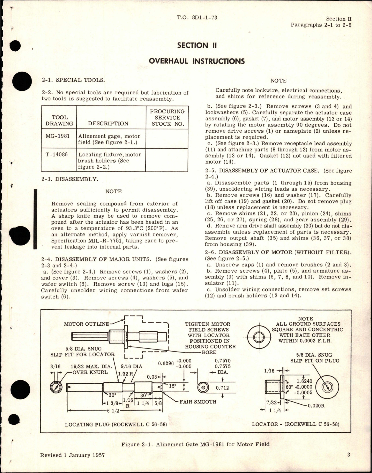 Sample page 5 from AirCorps Library document: Overhaul Instructions for Geneva-Loc Actuators - Series 108
