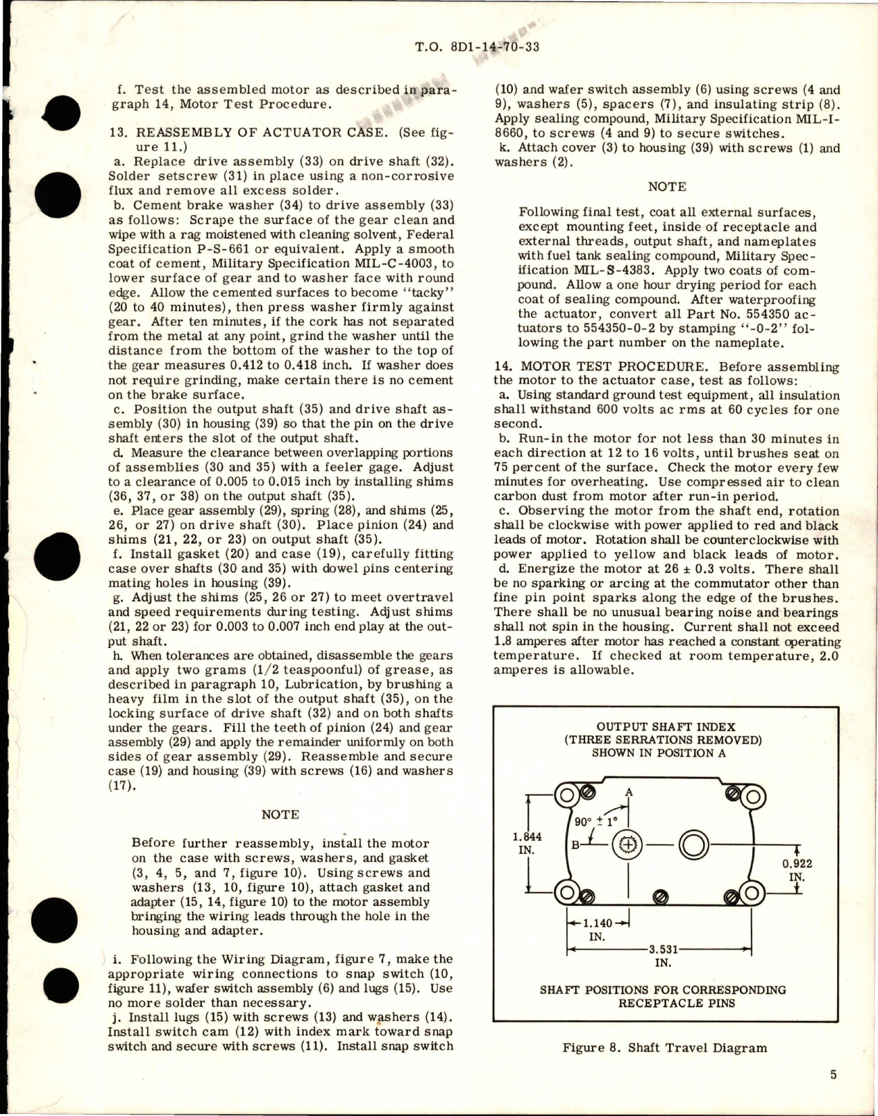 Sample page 5 from AirCorps Library document: Overhaul with Parts Breakdown for Geneva-Loc Actuator - Series 108, Parts 554350 and 554350-0-2
