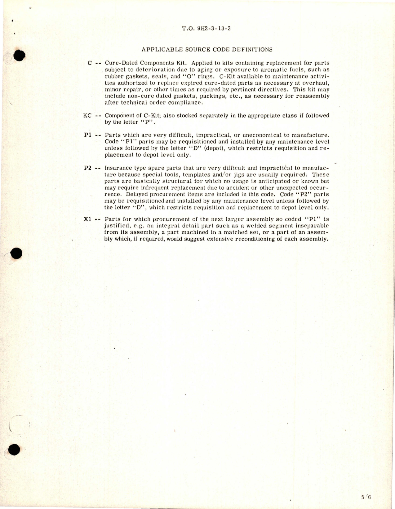 Sample page 5 from AirCorps Library document: Overhaul Instructions with Parts Breakdown for Nose Landing Gear Hydraulic Actuating Cylinder