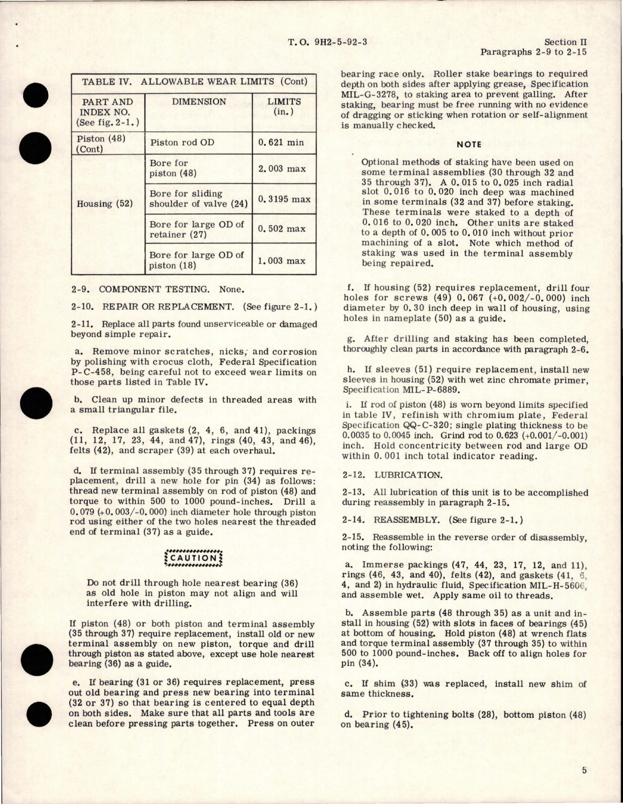 Sample page 7 from AirCorps Library document: Overhaul Instructions for Rudder Snubber Assembly - Part 5-98347-2, 5-98347-3, and 5-98347-4 