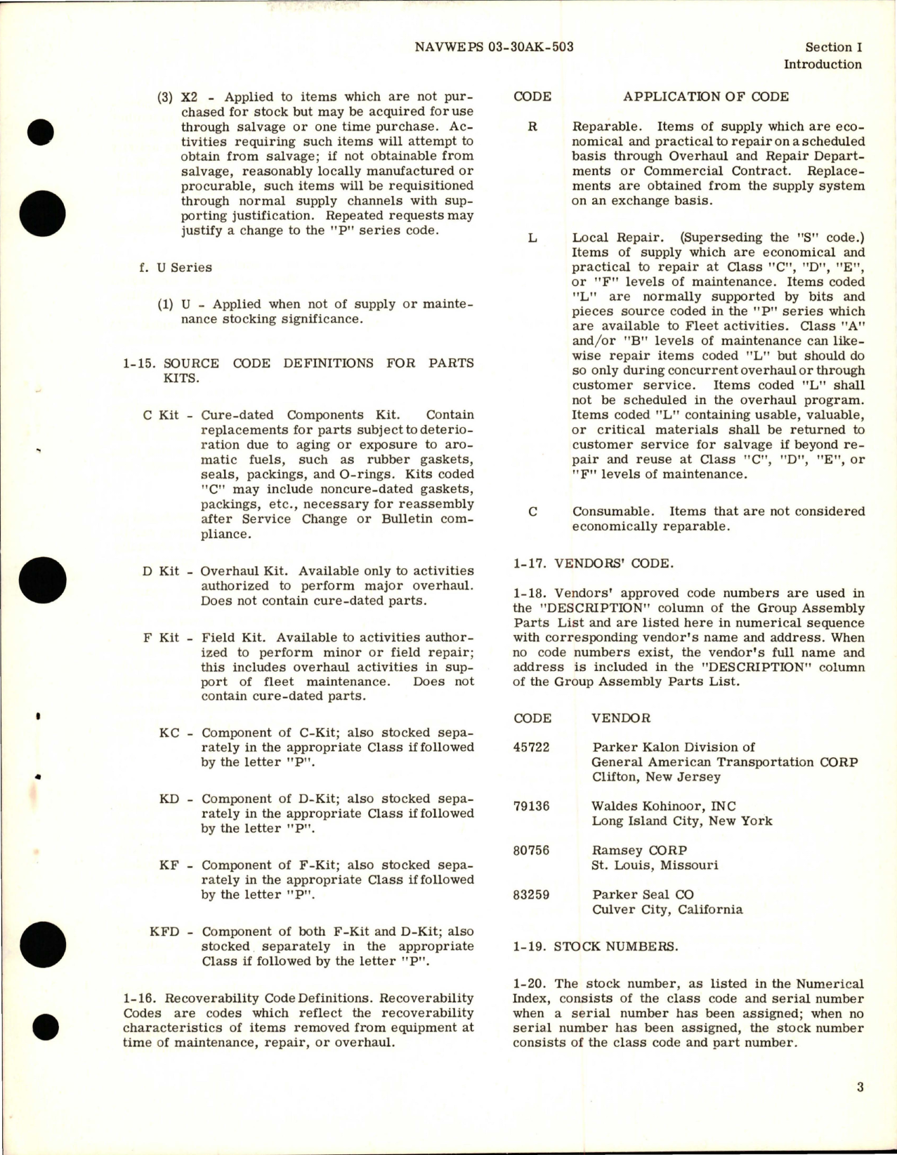 Sample page 7 from AirCorps Library document: Illustrated Parts Breakdown for Flow Control Valve - Part 92960-2 SR 1