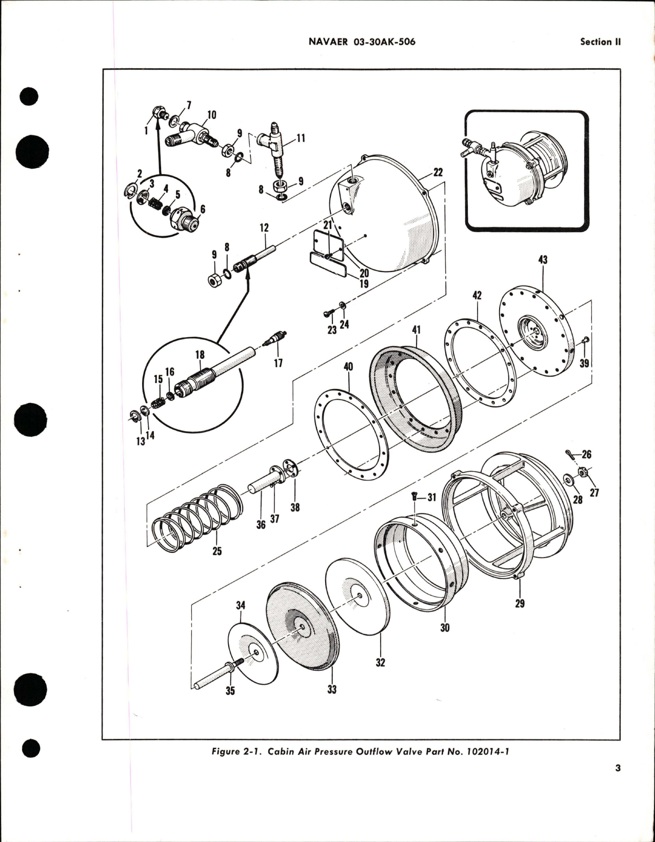 Sample page 7 from AirCorps Library document: Overhaul Instructions for Cabin Air Pressure Outflow Valves