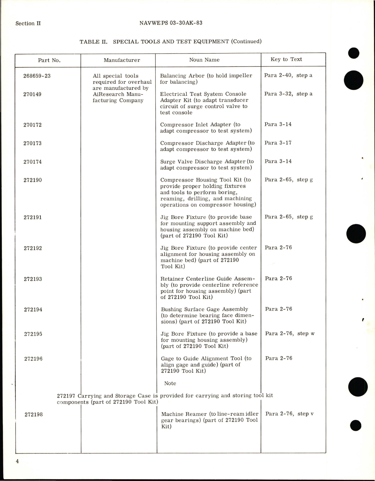 Sample page 8 from AirCorps Library document: Overhaul Instructions for Centrifugal Air Compressor - Parts 206400-1, 206400-1-6, 206400-1-7, and 206400-1-8