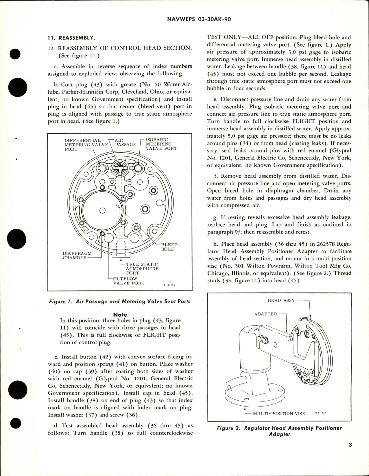 Sample page 5 from AirCorps Library document: Overhaul Instructions with Parts Breakdown for Cabin Air Pressure Outflow Valve Control - Part 102020-11