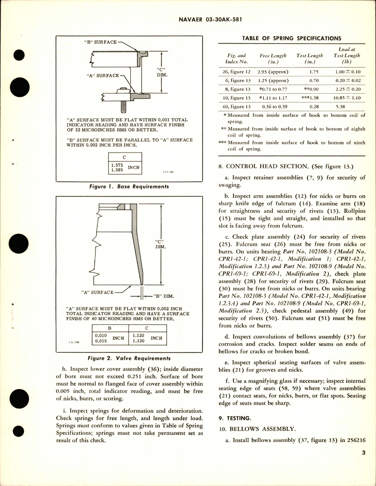 Sample page 5 from AirCorps Library document: Overhaul Instructions with Parts Breakdown for Cabin Air Pressure Regulators - Parts 102108-3 and 102108-9