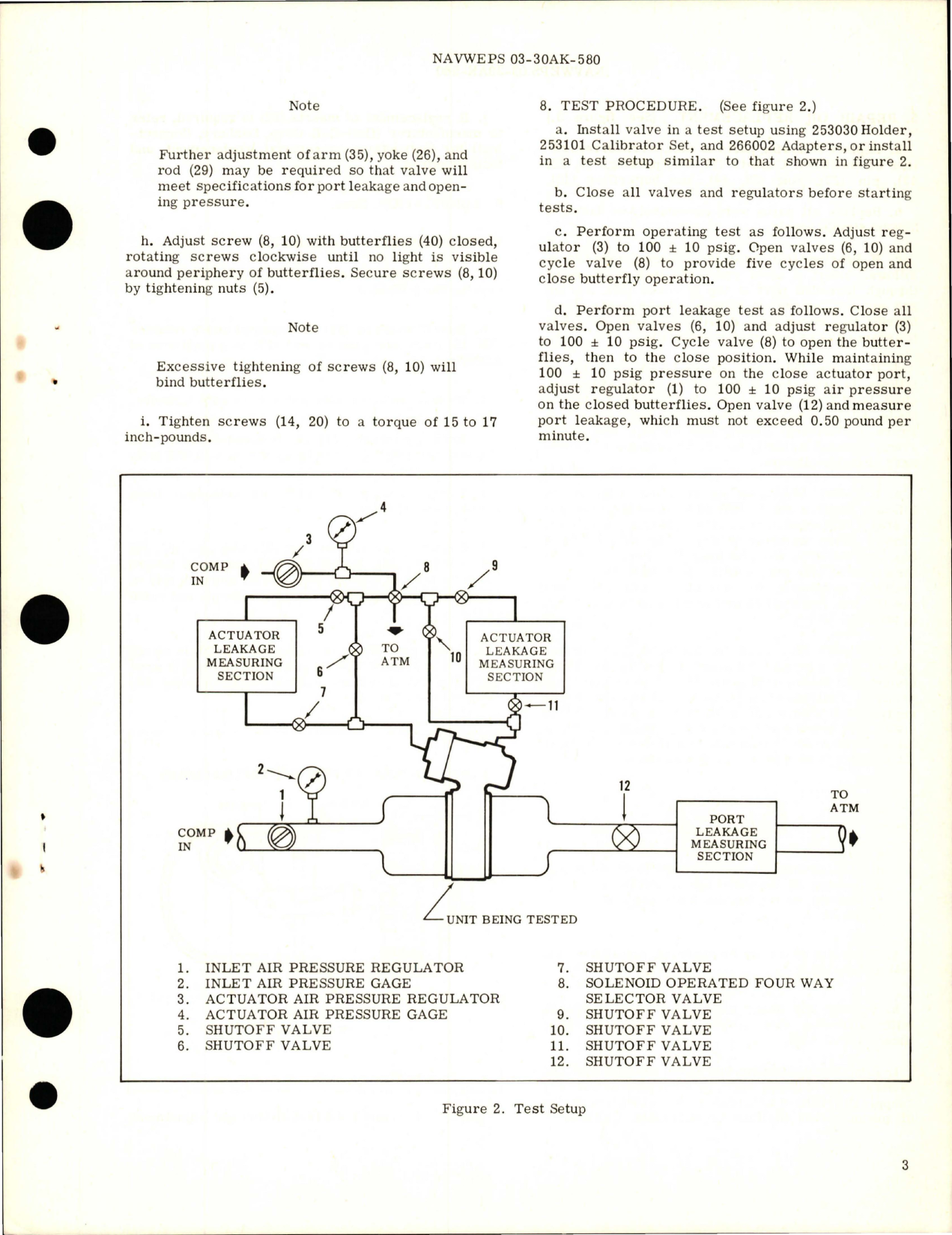 Sample page 5 from AirCorps Library document: Overhaul Instructions with Parts Breakdown for Pneumatic Air Shutoff Valve - 2 1/8 inch Diameter