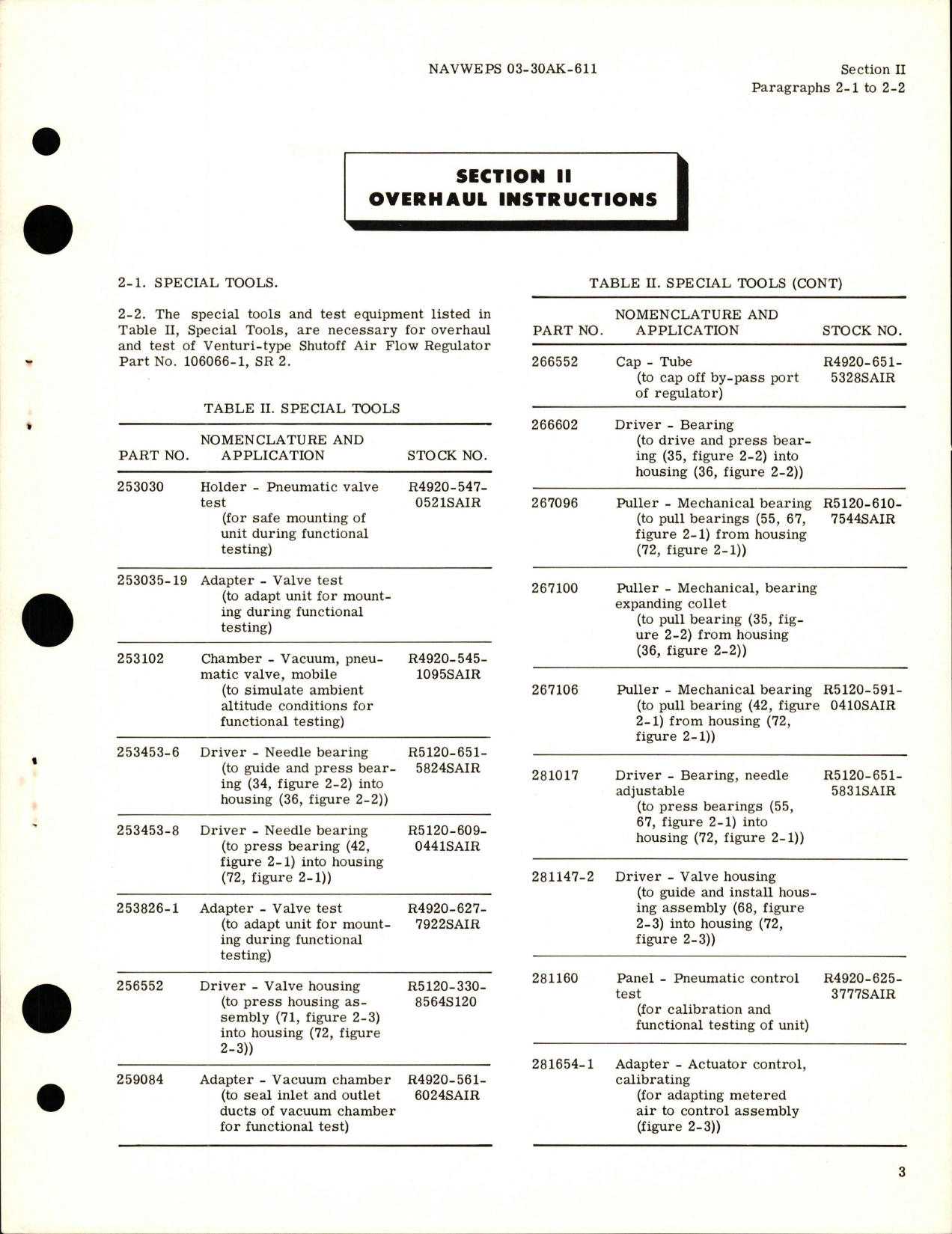 Sample page 7 from AirCorps Library document: Overhaul Instructions for Venturi-Type Shutoff Air Flow Regulator - Part 106066-1, SR 2 