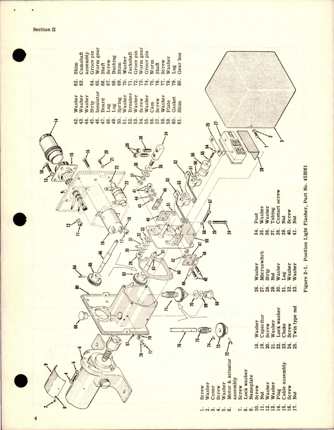 Sample page 5 from AirCorps Library document: Overhaul Instructions for Position Light Flashers 