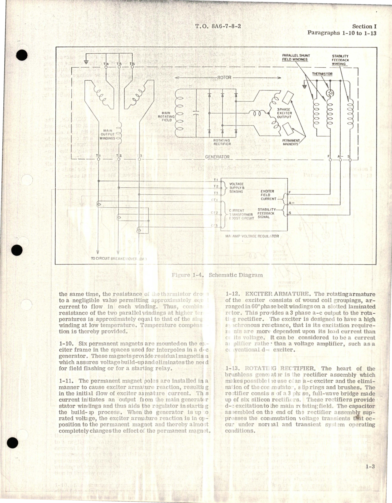 Sample page 7 from AirCorps Library document: Field Maintenance Instructions for A-C Generator - Parts 976J012-3, 976J119-7, 976J119-8, and 976J128-1 