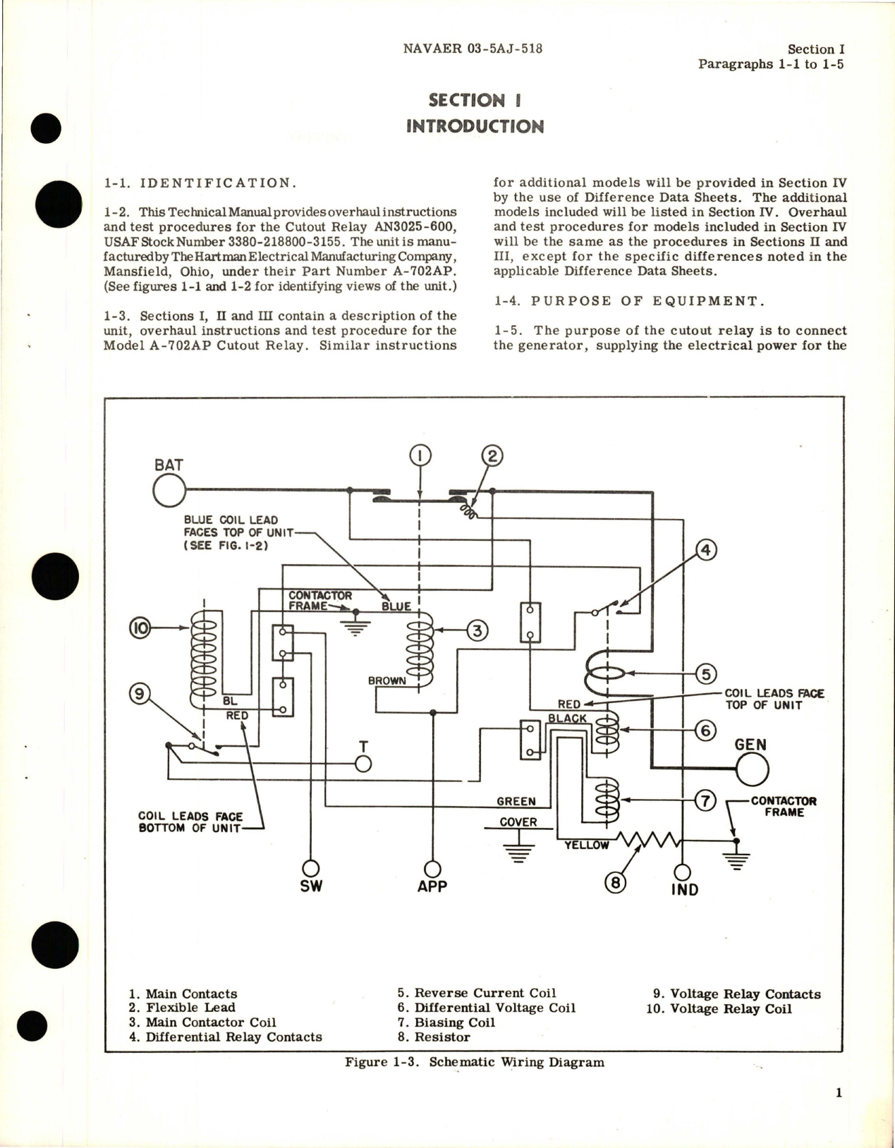 Sample page 5 from AirCorps Library document: Overhaul Instructions for 24 Volt DC System Reverse Current Cutout - Model AN3025-600  - Part A-702AP 