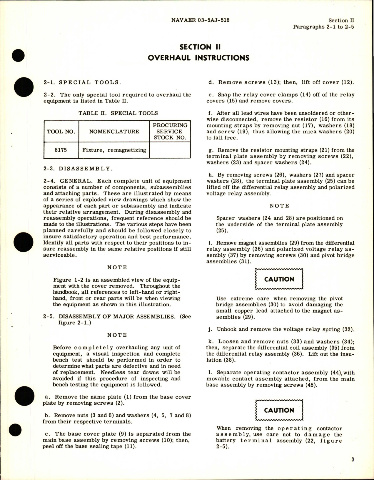 Sample page 7 from AirCorps Library document: Overhaul Instructions for 24 Volt DC System Reverse Current Cutout - Model AN3025-600  - Part A-702AP 