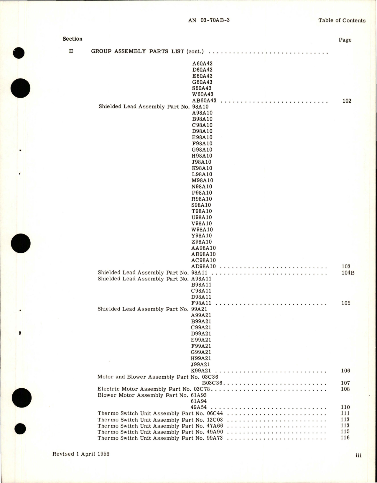 Sample page 5 from AirCorps Library document: Illustrated Parts Breakdown for Aircraft Heaters and Accessories 