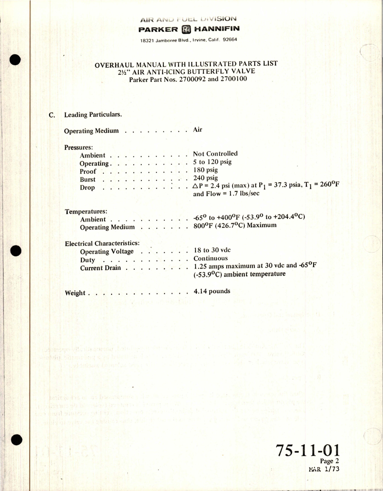 Sample page 9 from AirCorps Library document: Overhaul with Illustrated Parts List for Air Anti-Icing Butterfly Valve 2 1/2