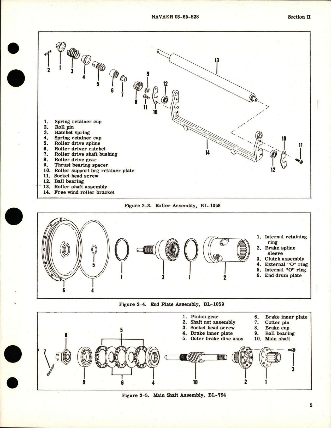Sample page 7 from AirCorps Library document: Overhaul Instructions for Rescue Winch Assembly - Parts BL-413 and BL-413-1 