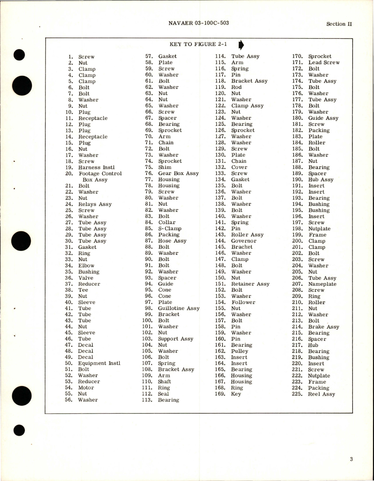 Sample page 7 from AirCorps Library document: Overhaul Instructions for Inflight Refueling Hose Reel Assembly - Model FR250