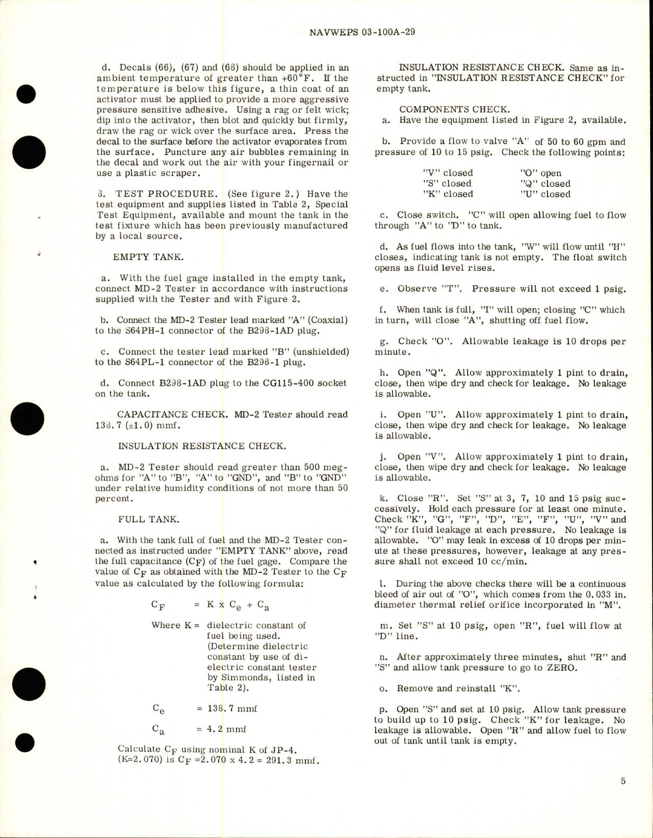 Sample page 5 from AirCorps Library document: Overhaul Instructions with Illustrated Parts Breakdown for Tank Assembly 400 gal - ATP-D1A - Part 2312718 